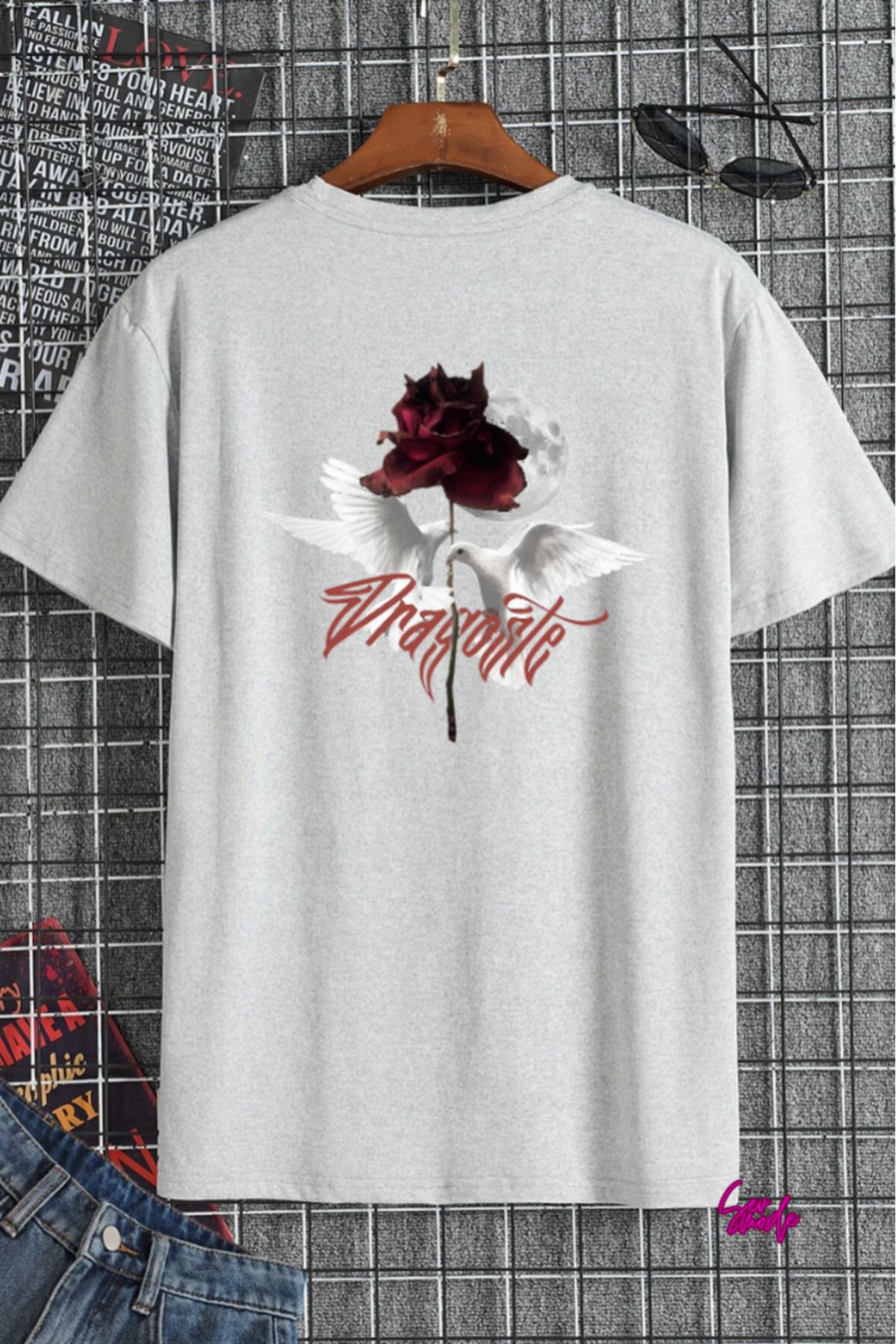 SevMode Unisex Baskılı T-shirt