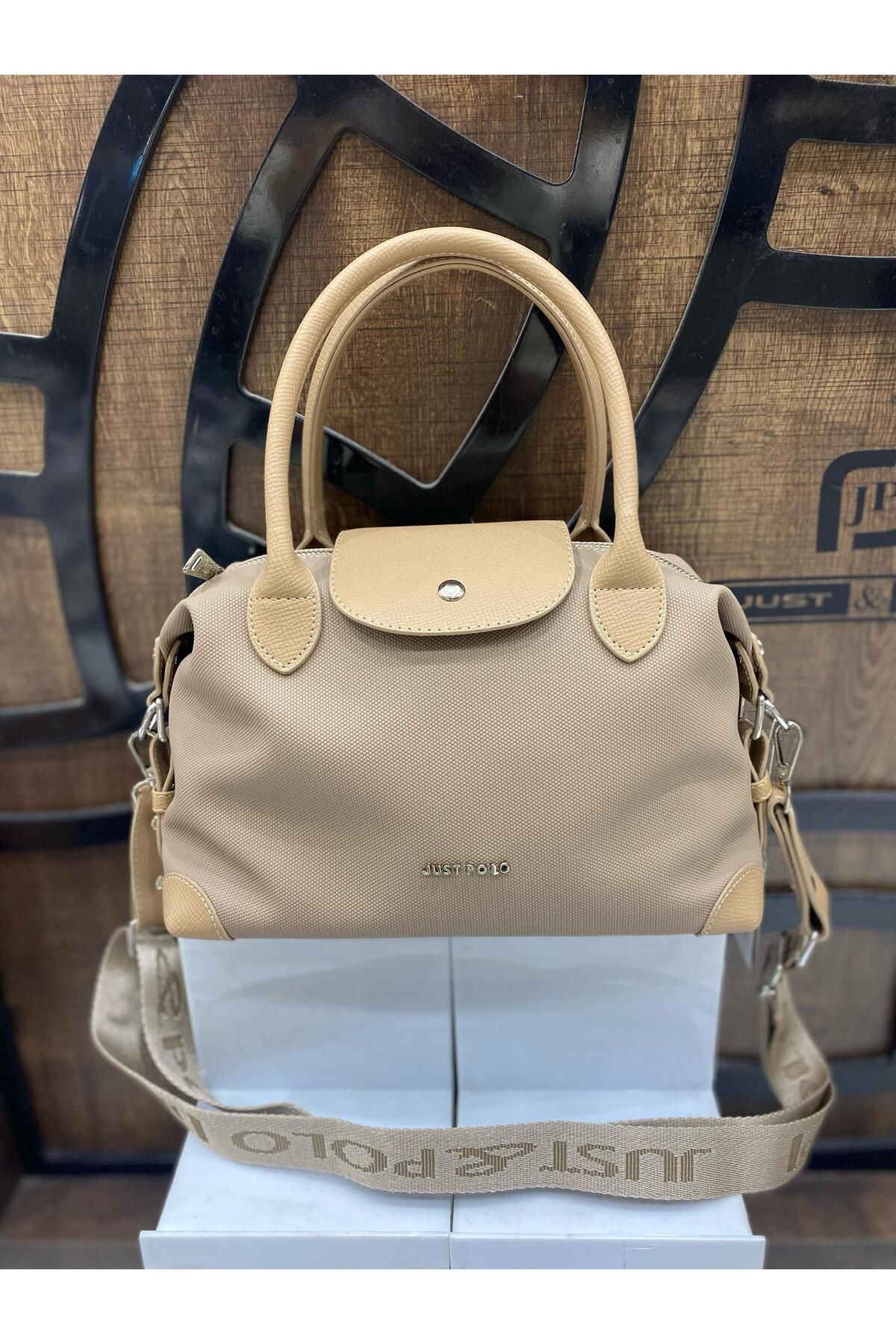 H&D COLLECTİON Yeni Sezon Çok Kullanışlı Silindir Model Astarlı Uzun Askılı El Ve Omuz Çantası 6059