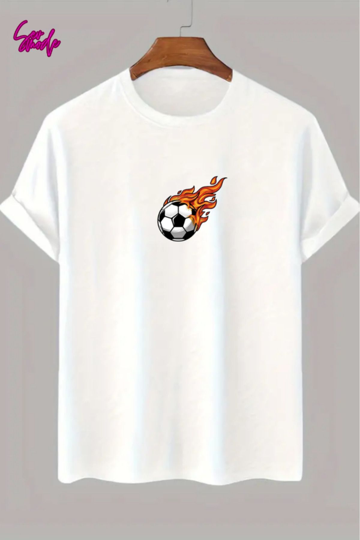 SevMode Unisex Baskılı T-shirt