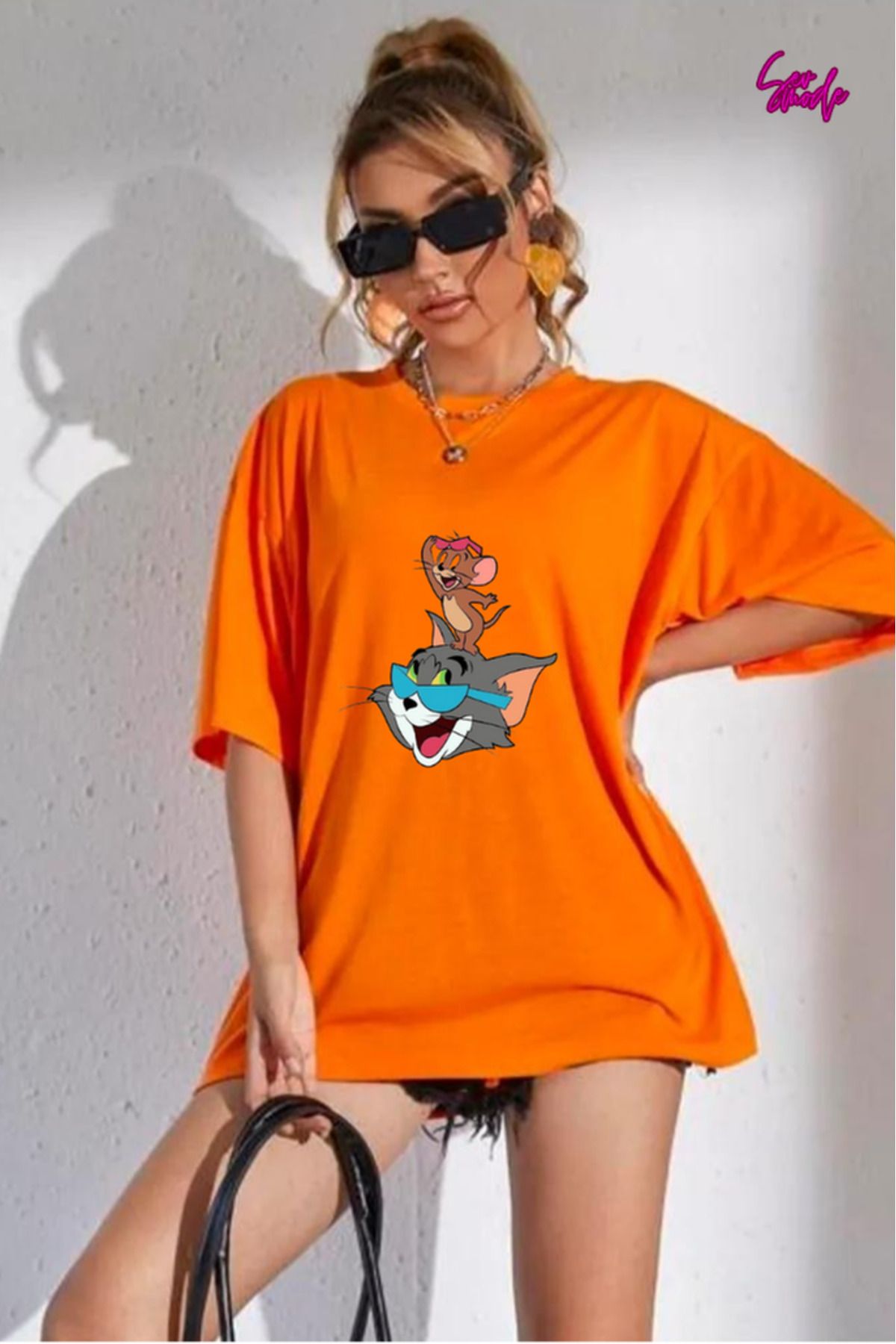 SevMode Unisex Baskılı T-shirt