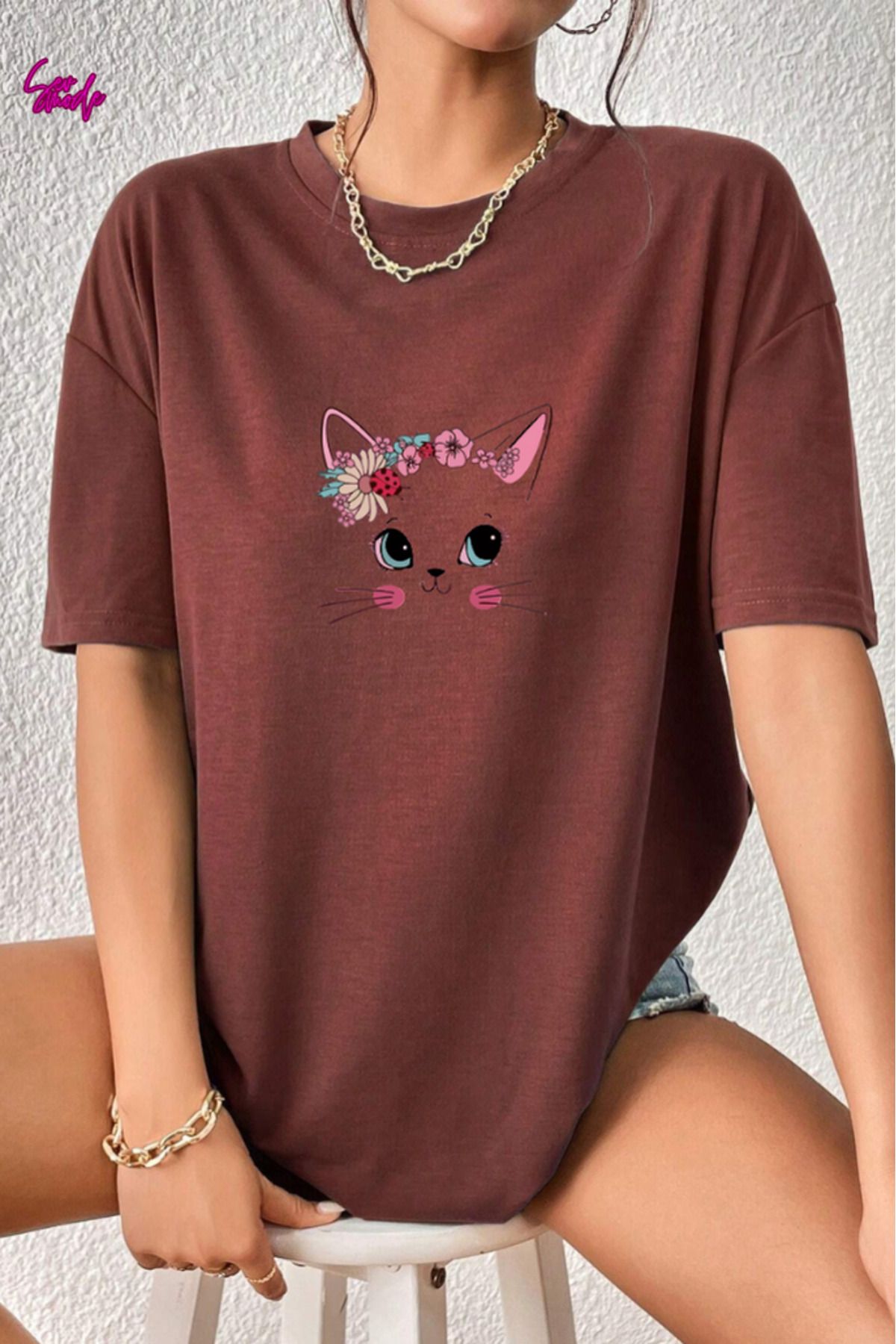 SevMode Unisex Baskılı T-shirt