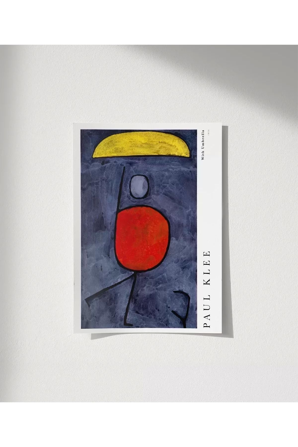 VOGLOO Çerçevesiz Poster Paul Klee Şemsiye