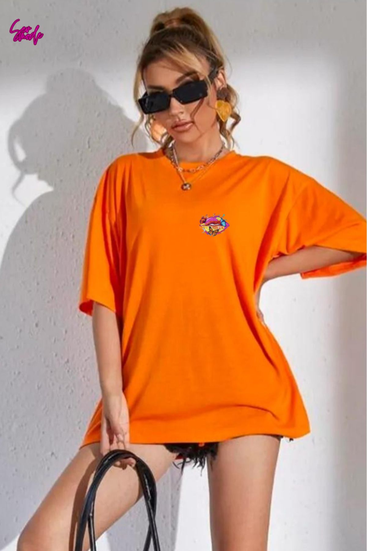 SevMode Unisex Baskılı T-shirt
