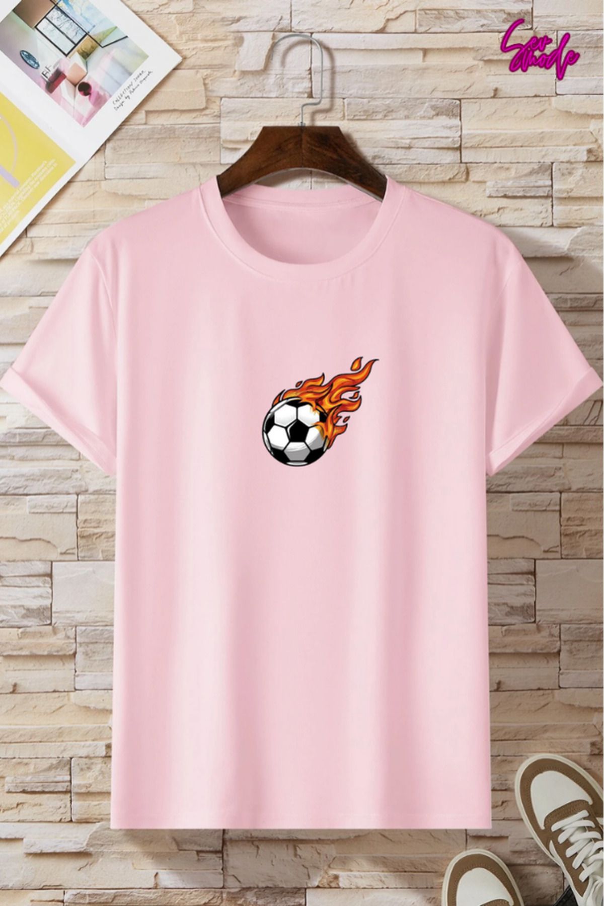 SevMode Unisex Baskılı T-shirt