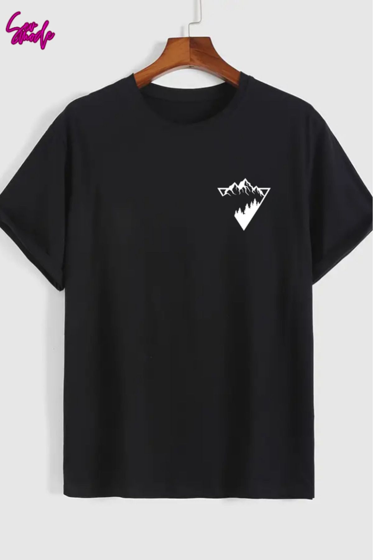 SevMode Unisex Baskılı T-shirt