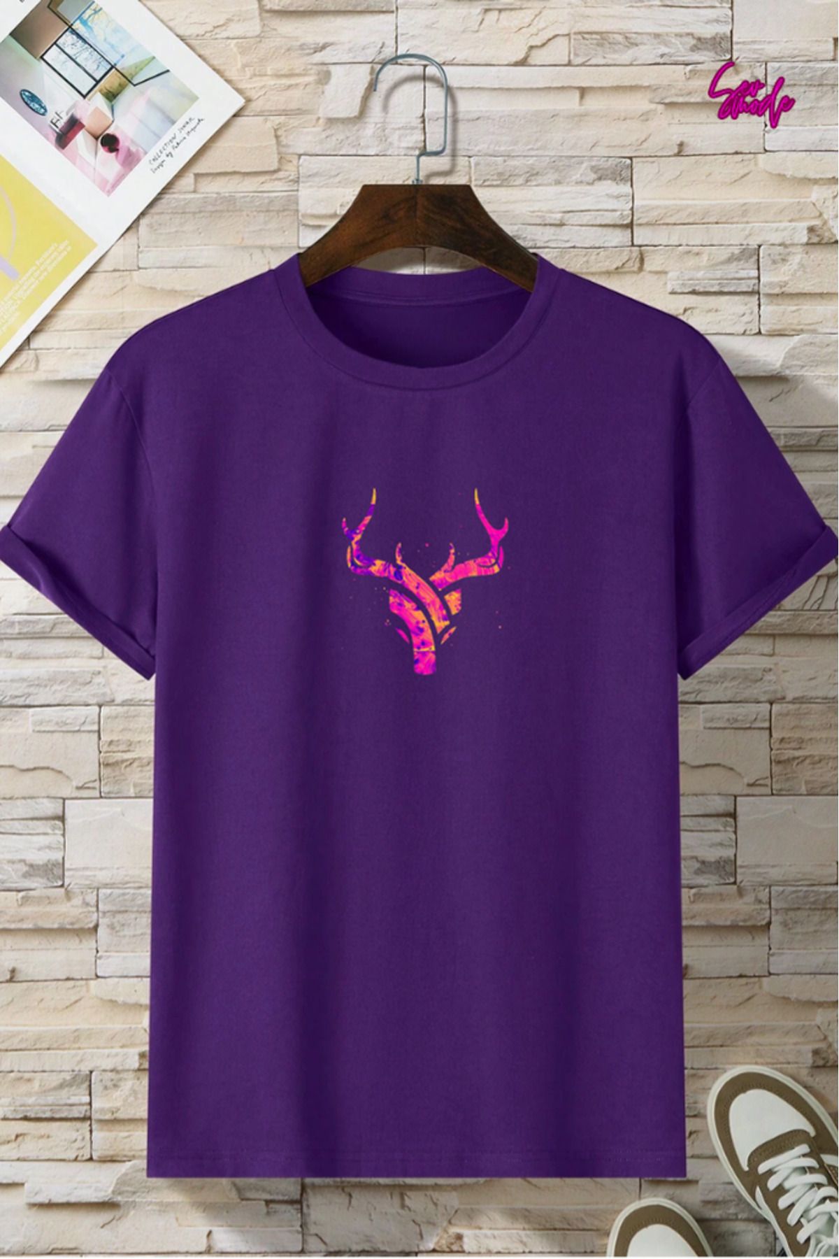 SevMode Unisex Baskılı T-shirt