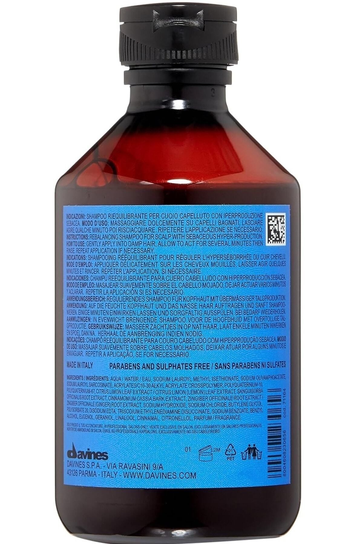 Davines Doğal rebalancıng davines Saç Kökünü güçlendiren Şampuan 250ml NOONLINE29