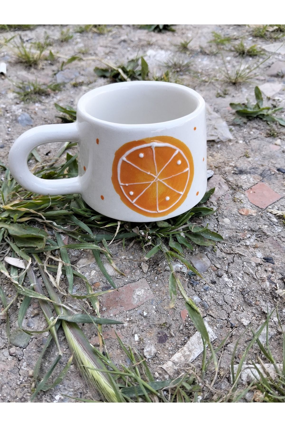 Home Kahve fincanı "portakal"