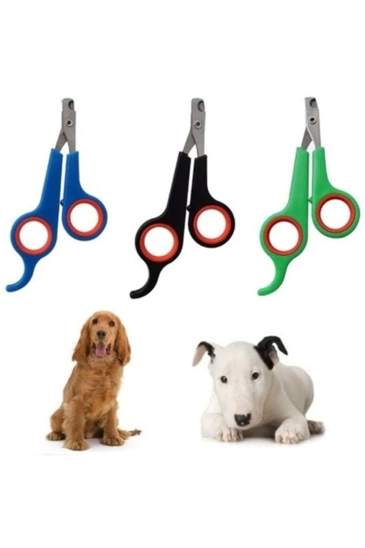 PRATİKOBA Renkli Kedi Köpek Tırnak Makası