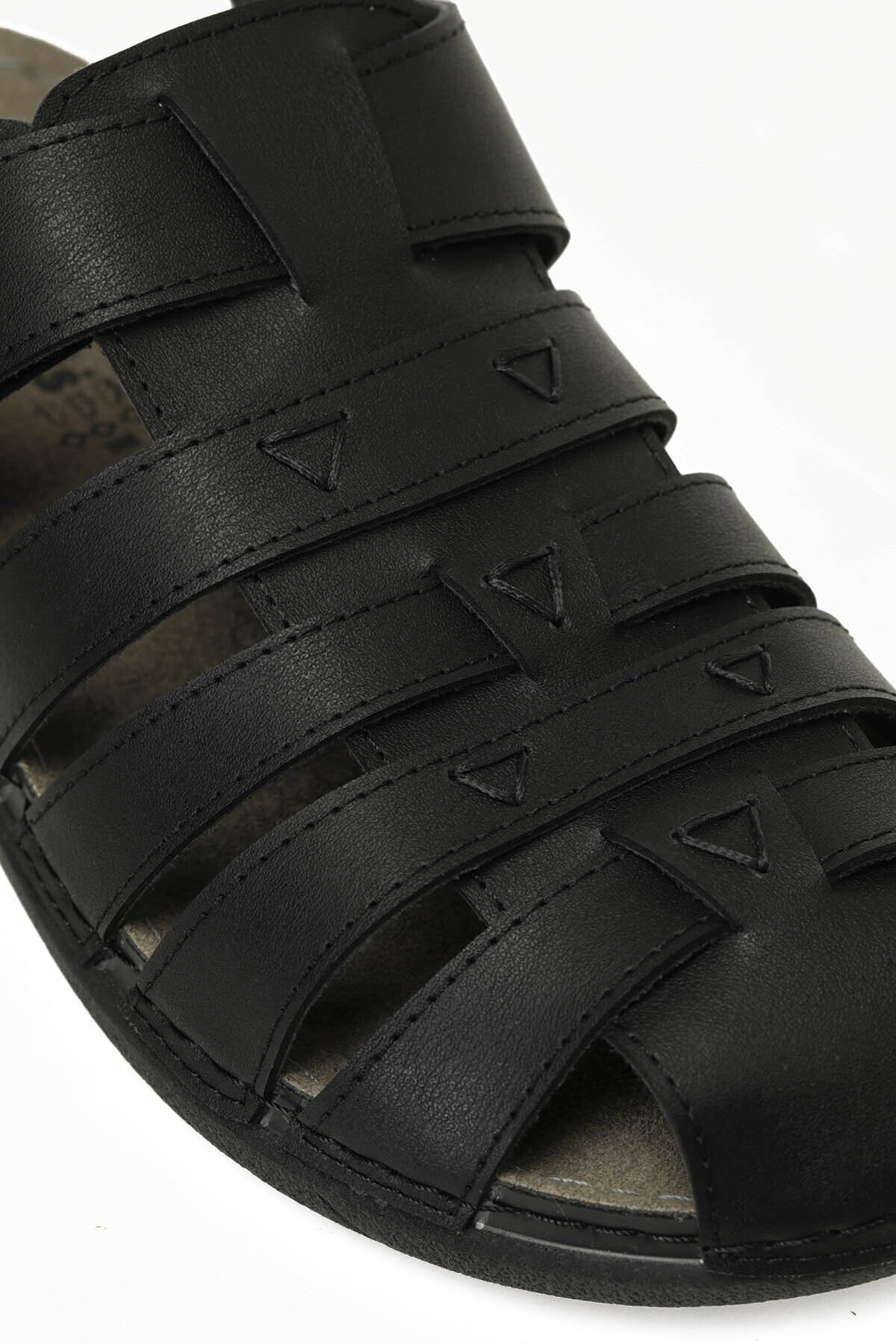 Polaris-408025 .M5Fx Black Men's Sandals 7