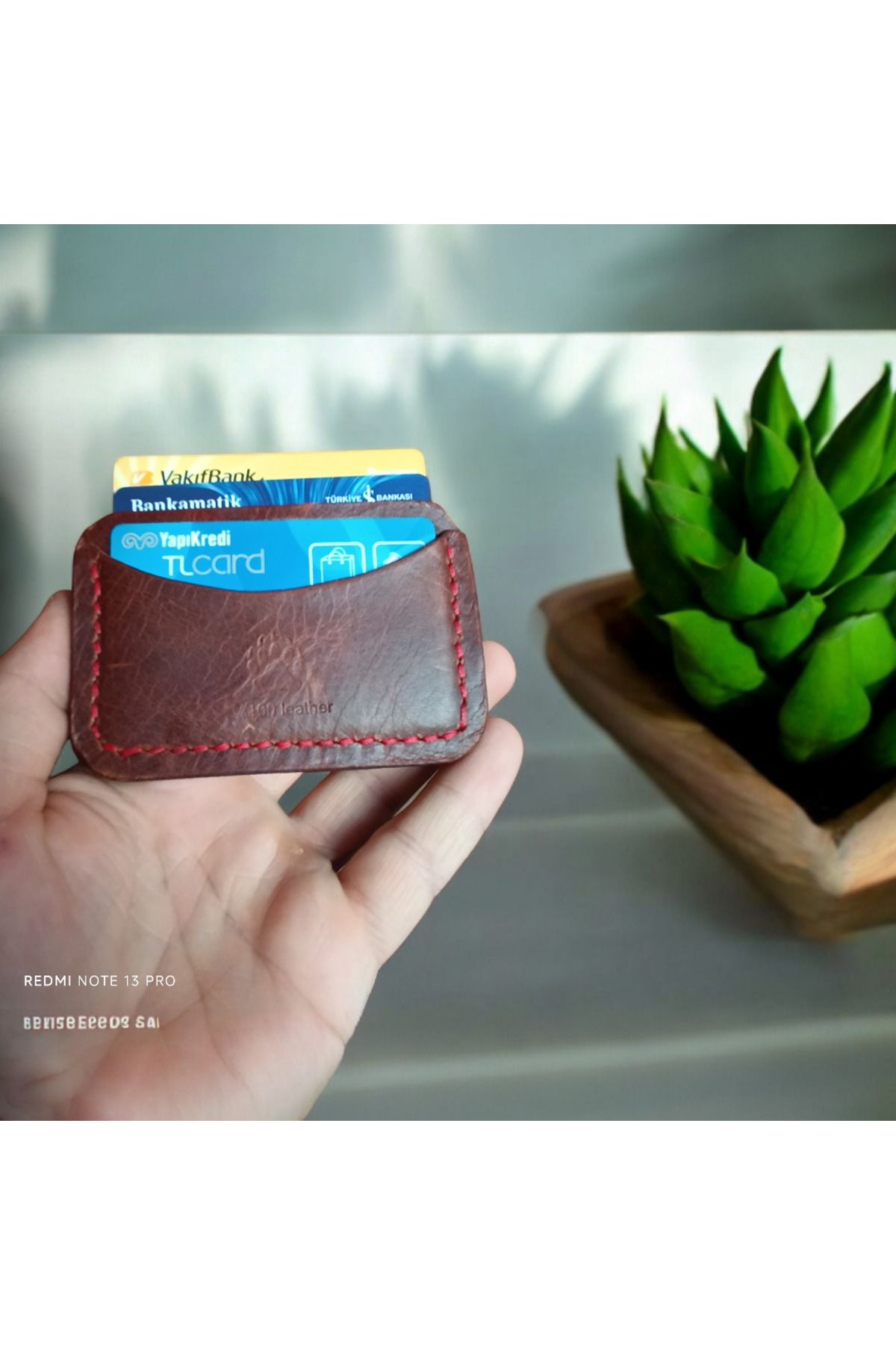 DOĞU LEATHER Minimalist kartlık