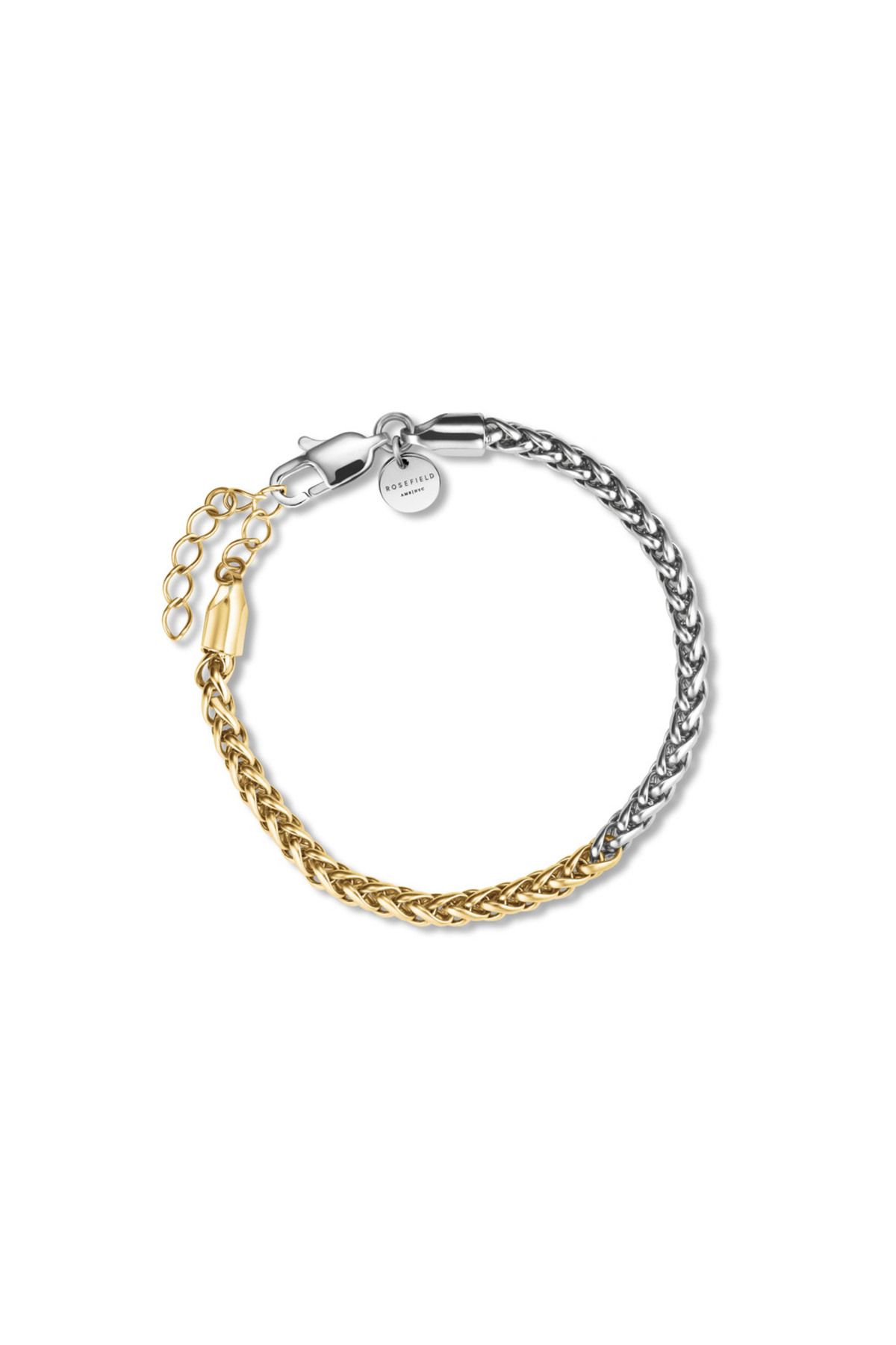 Rosefield JBDHG.J704 Duotone Balıksırtı Çelik Bileklik