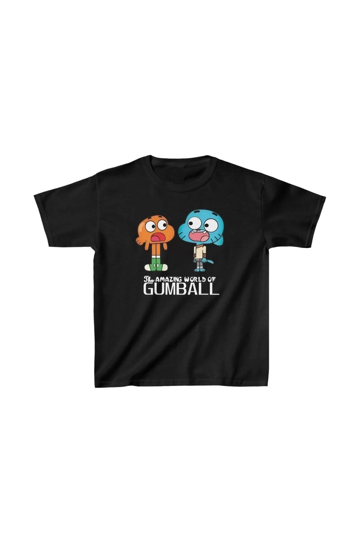 luz&pos Çocuk Unisex Baskılı T-Shirt - Siyah