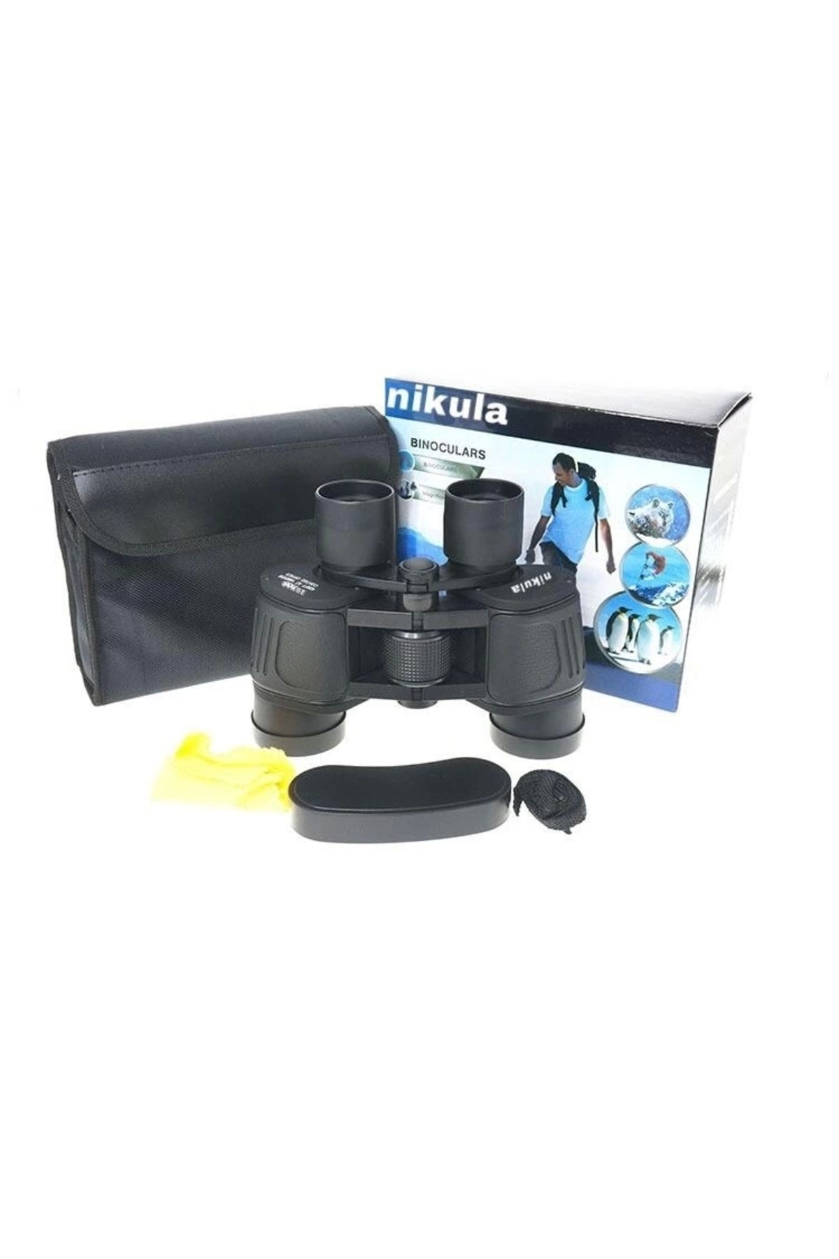 PRATİKOBA 20x40 Dürbün Av Dürbünü Taşıma Çantalı 1000m/56m