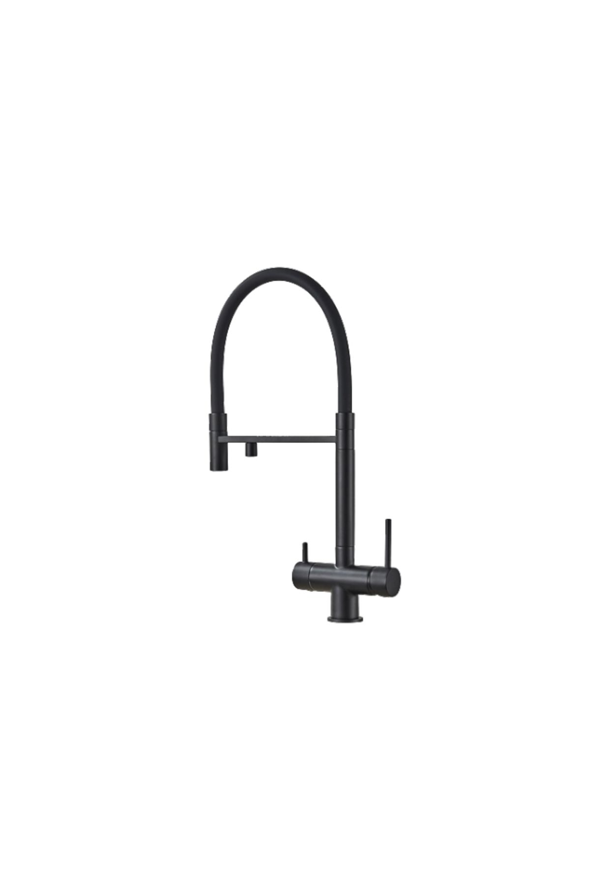 Blackswan Design Baterie Chiuveta Bucatarie, Blackswan, Tip M287, Cu Iesire Pentru Apa Purificata Si 2 Moduri, 52 Cm - One Size