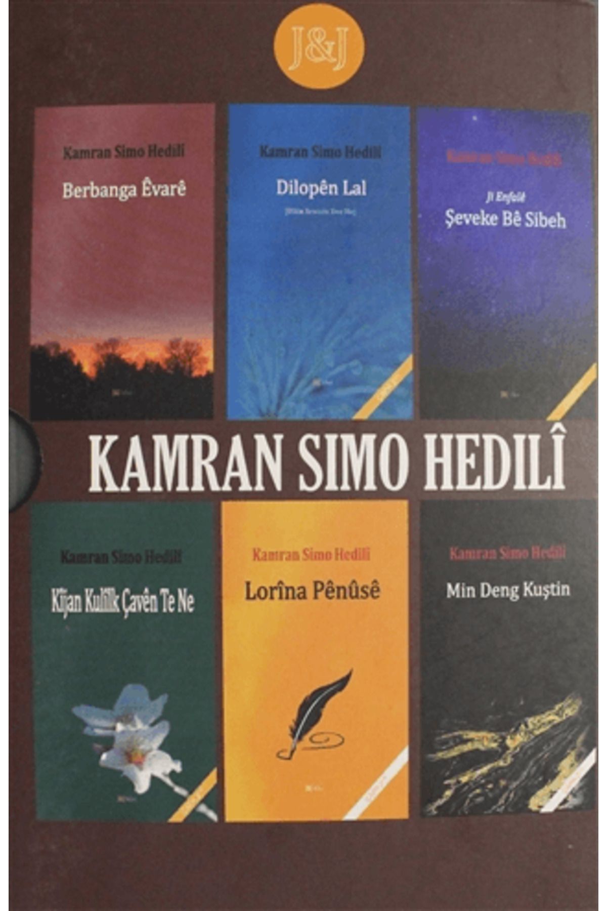 J & J Kamran Simo Hedili Hemu Helbest Seti (6 Kitap Takım)