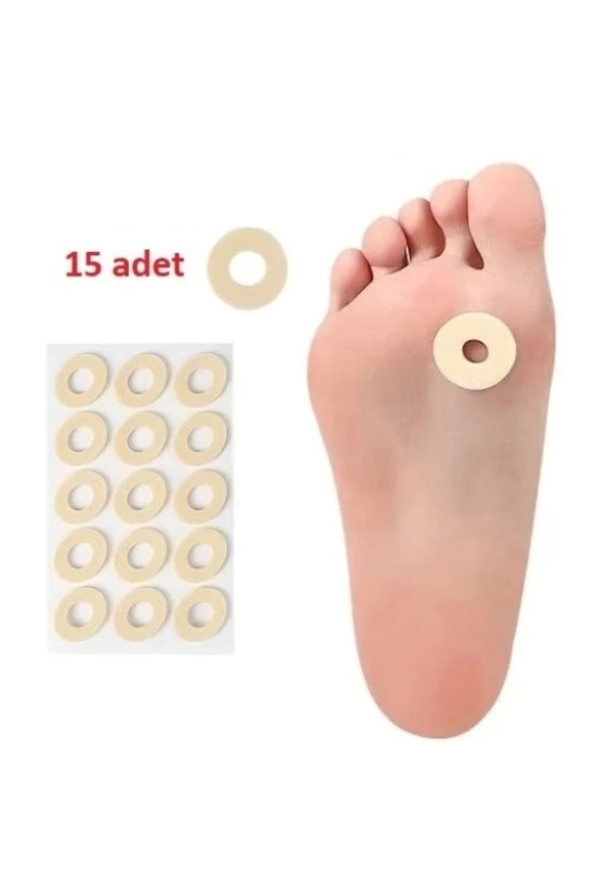 PRATİKOBA Ayak Nokta Pedi Sünger Yastık