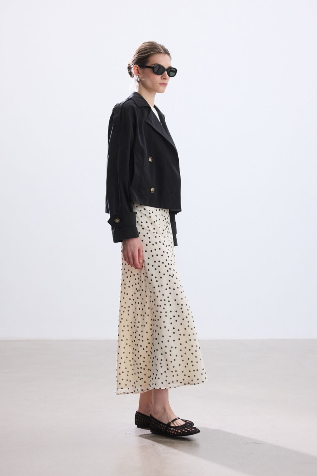 BE BLUE-TRENCH MINIMAL Scurt, Scurt, Dublu 6