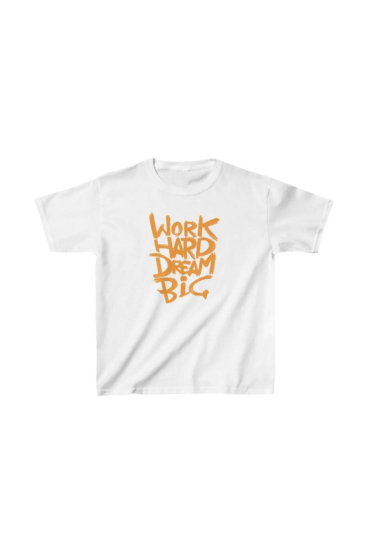 luz&pos Unisex Çocuk Baskılı T-Shirt - Beyaz