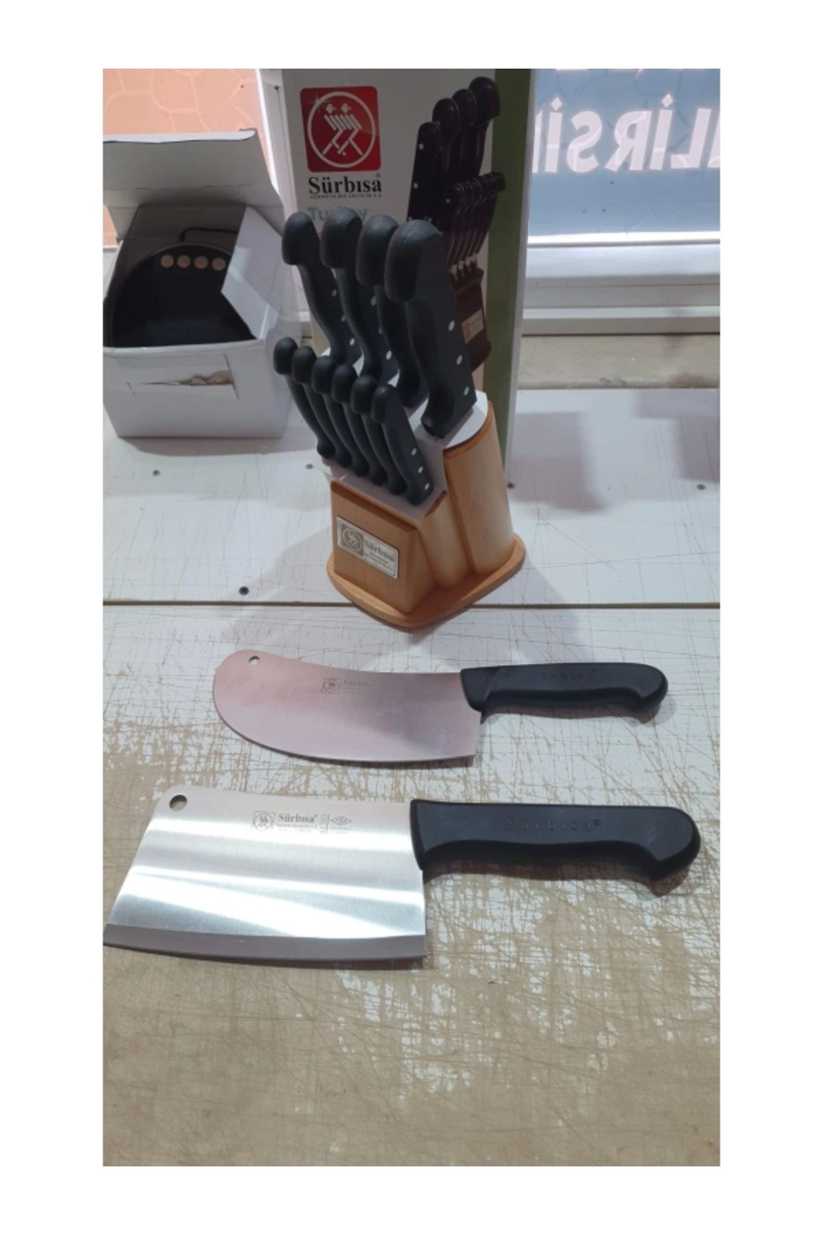 Sürbisa Mutfak Kasap Seti 10lu Set Ve 2 Satır