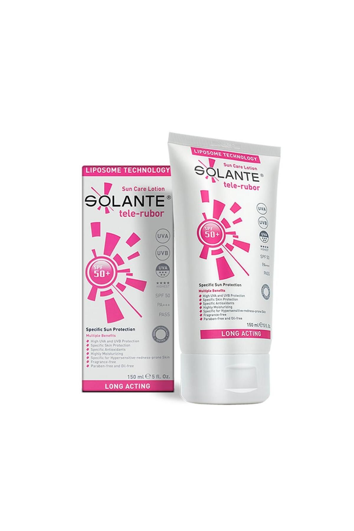 Solante Tele-rubor Spf 50 Güneş Koruyucu Losyon 150 ml