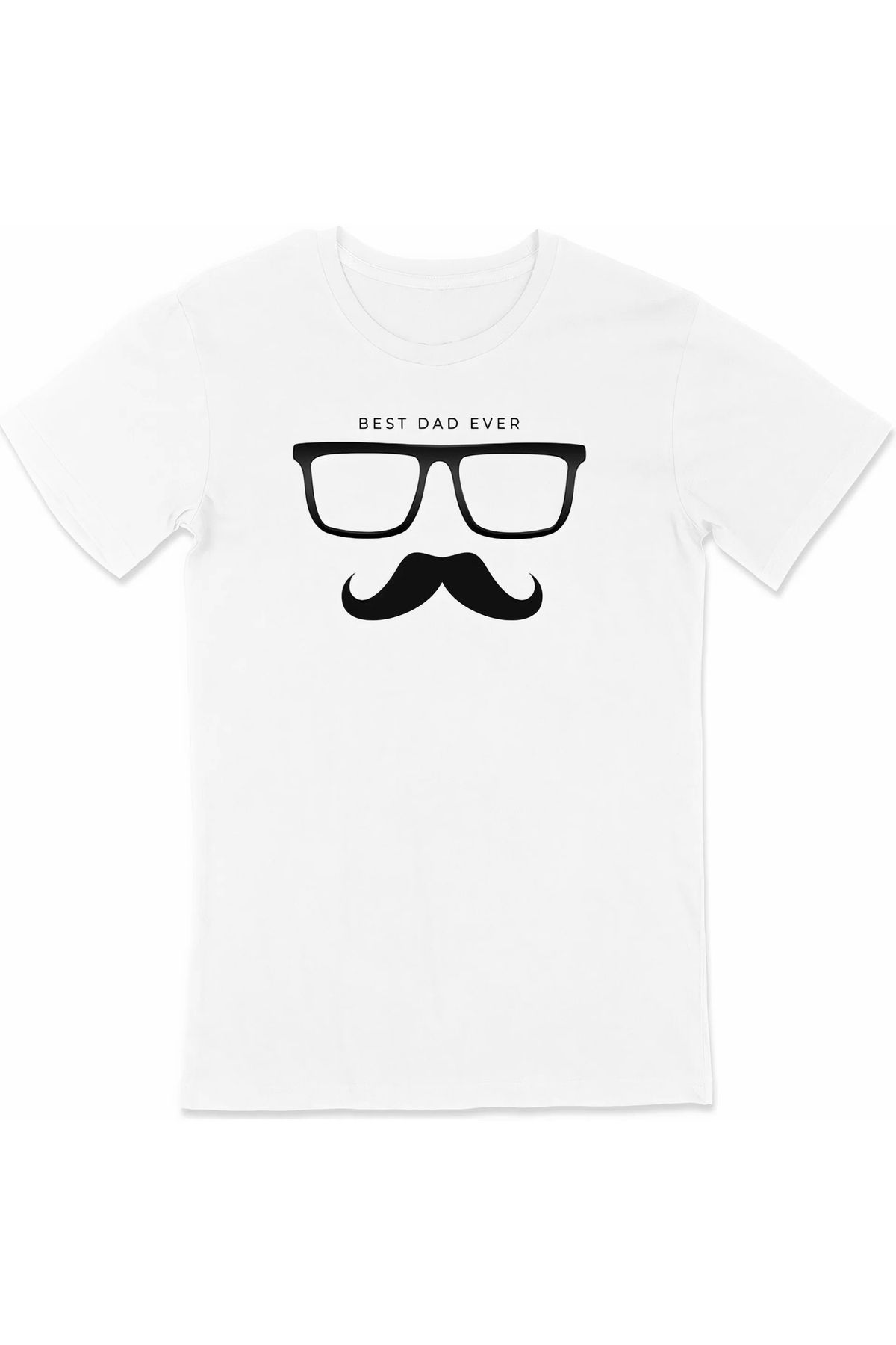 luz&pos Babalar Günü Baskılı T-shirt - Beyaz