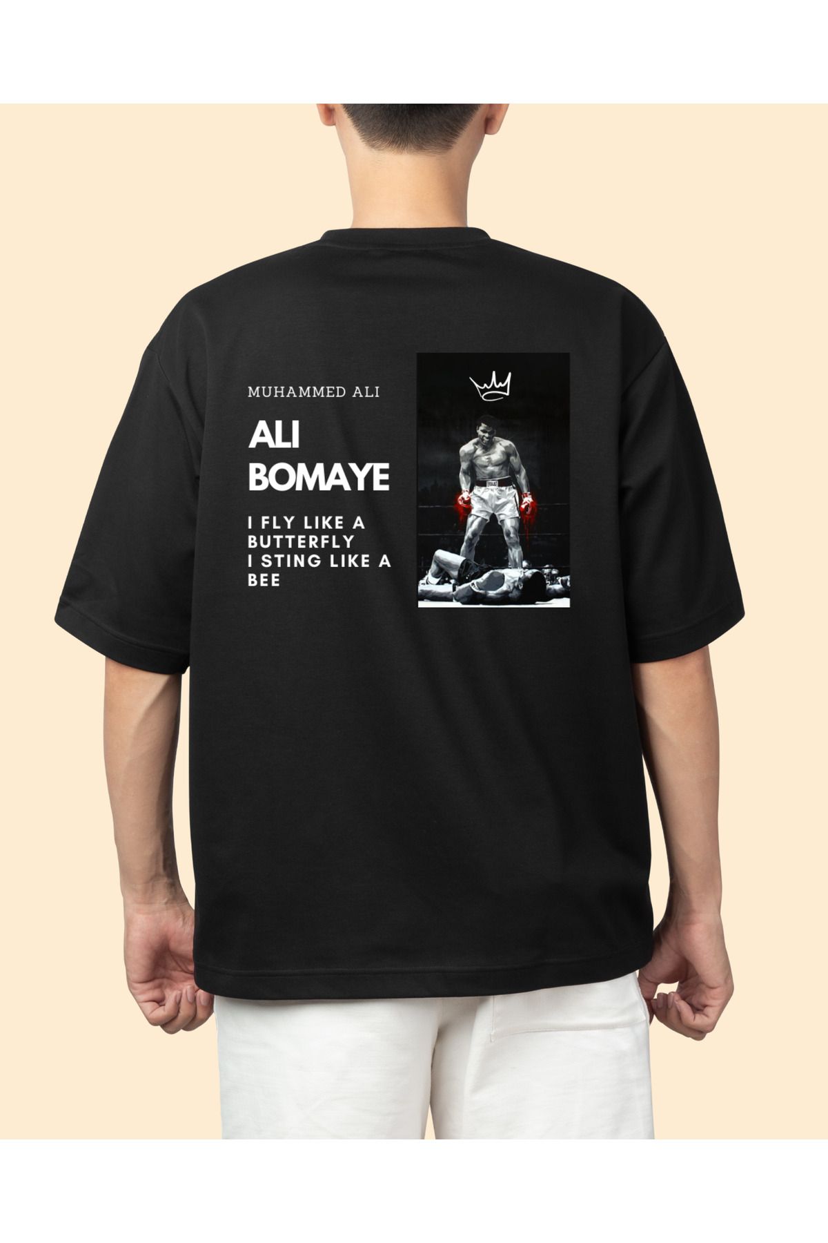 DAĞ TEKSTİL ALI BOMAYE Oversize T-shirt