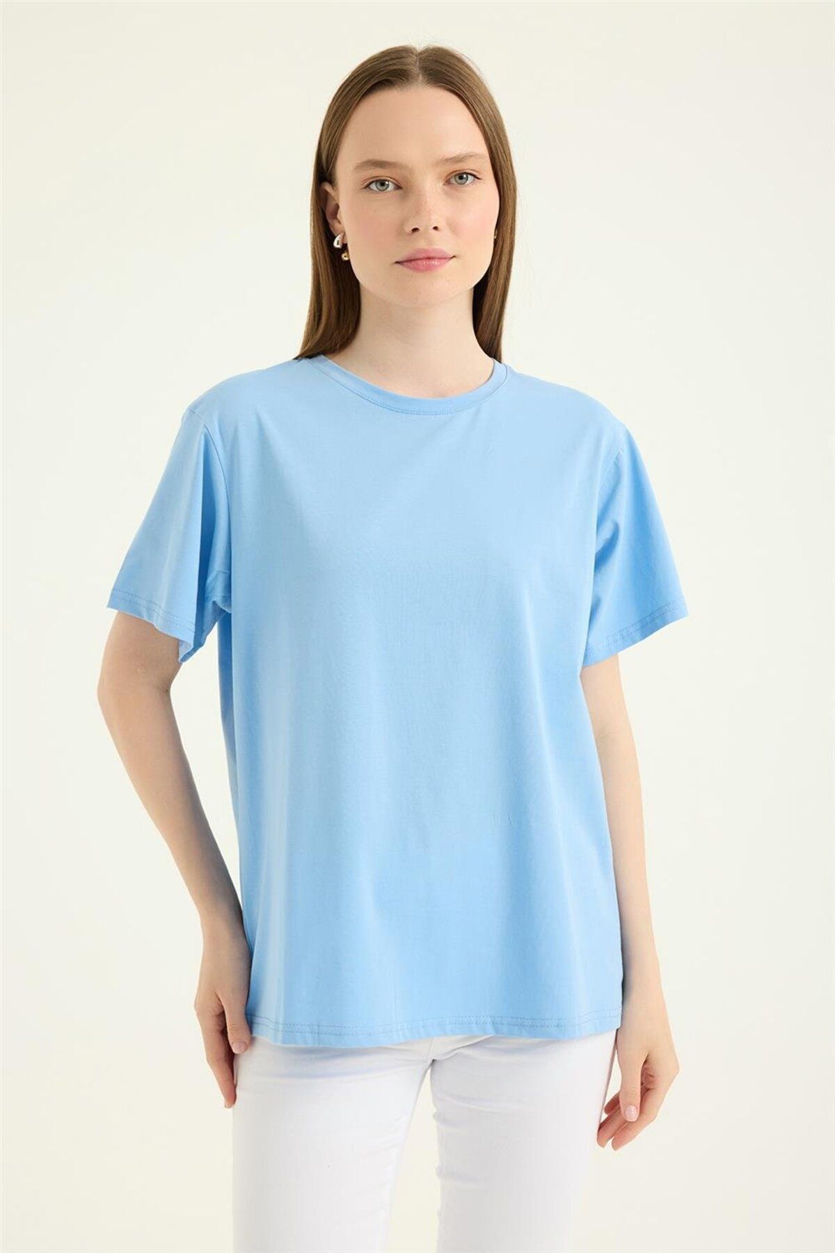 HomeStore Yuvarlak Yaka Tshirt