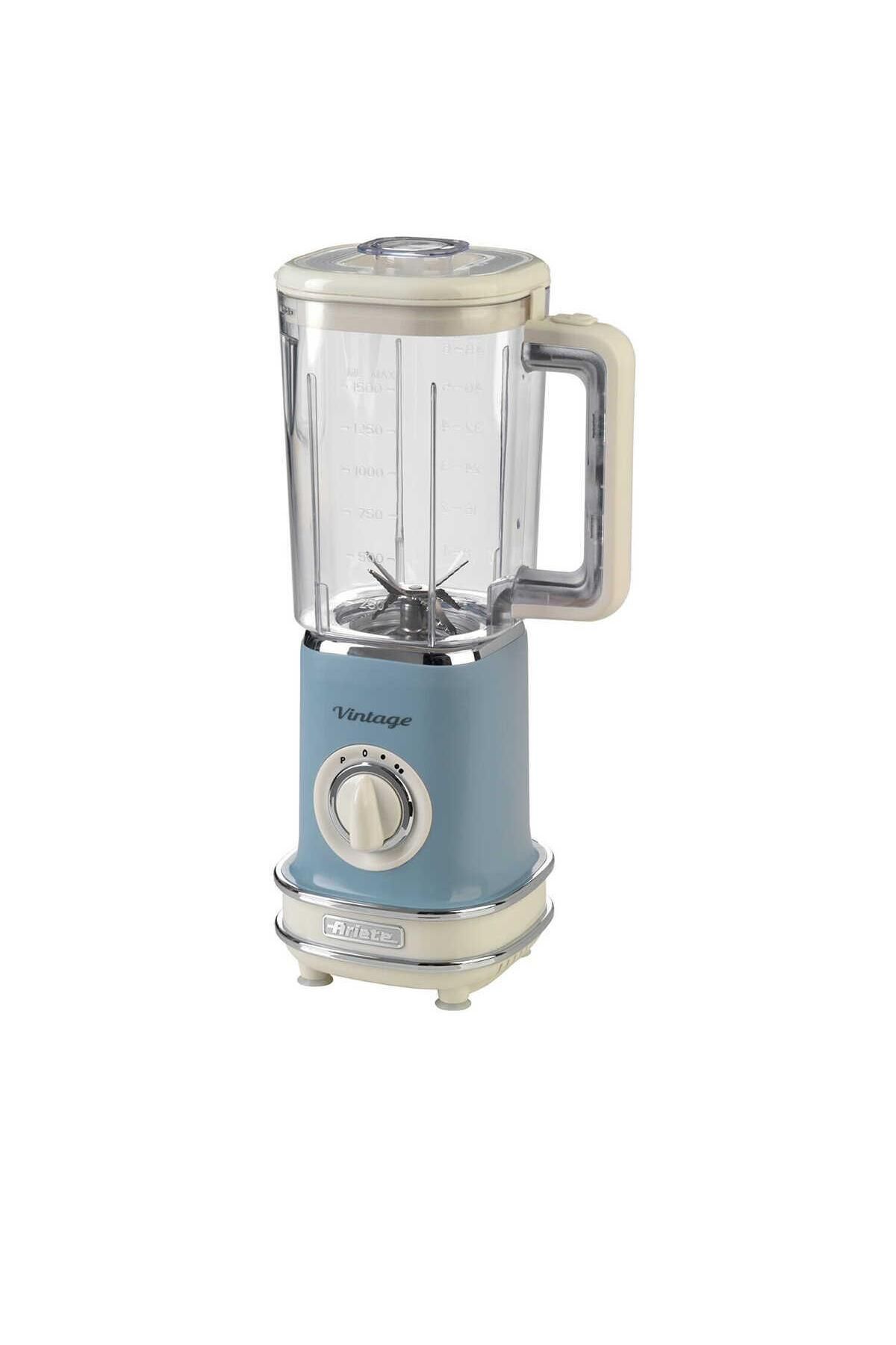 ARIETE Vintage Doğrayıcı Blender - Mavi