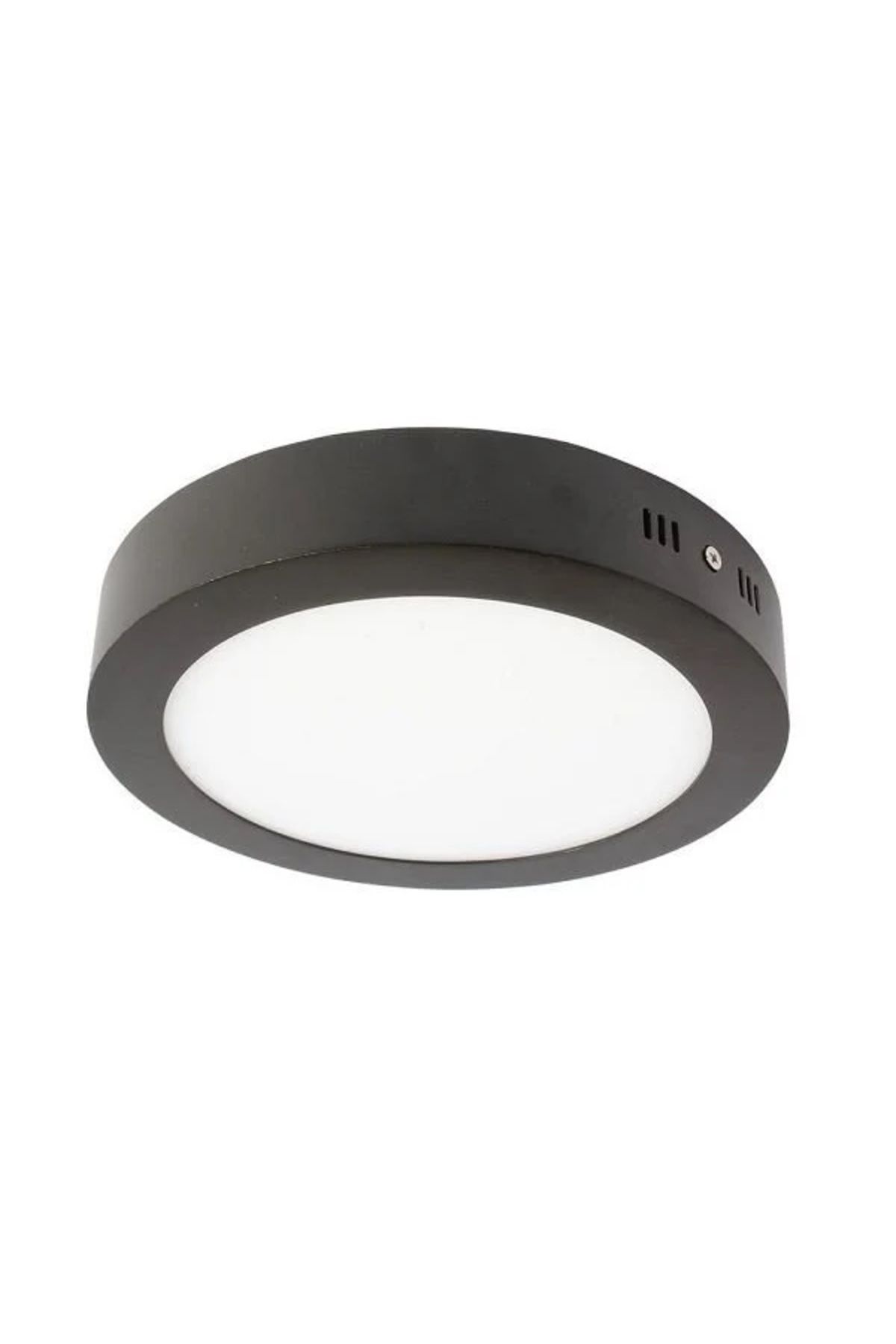 Cata 18W S/Ü YUVARLAK PANEL LED (SİYAH) 6400K