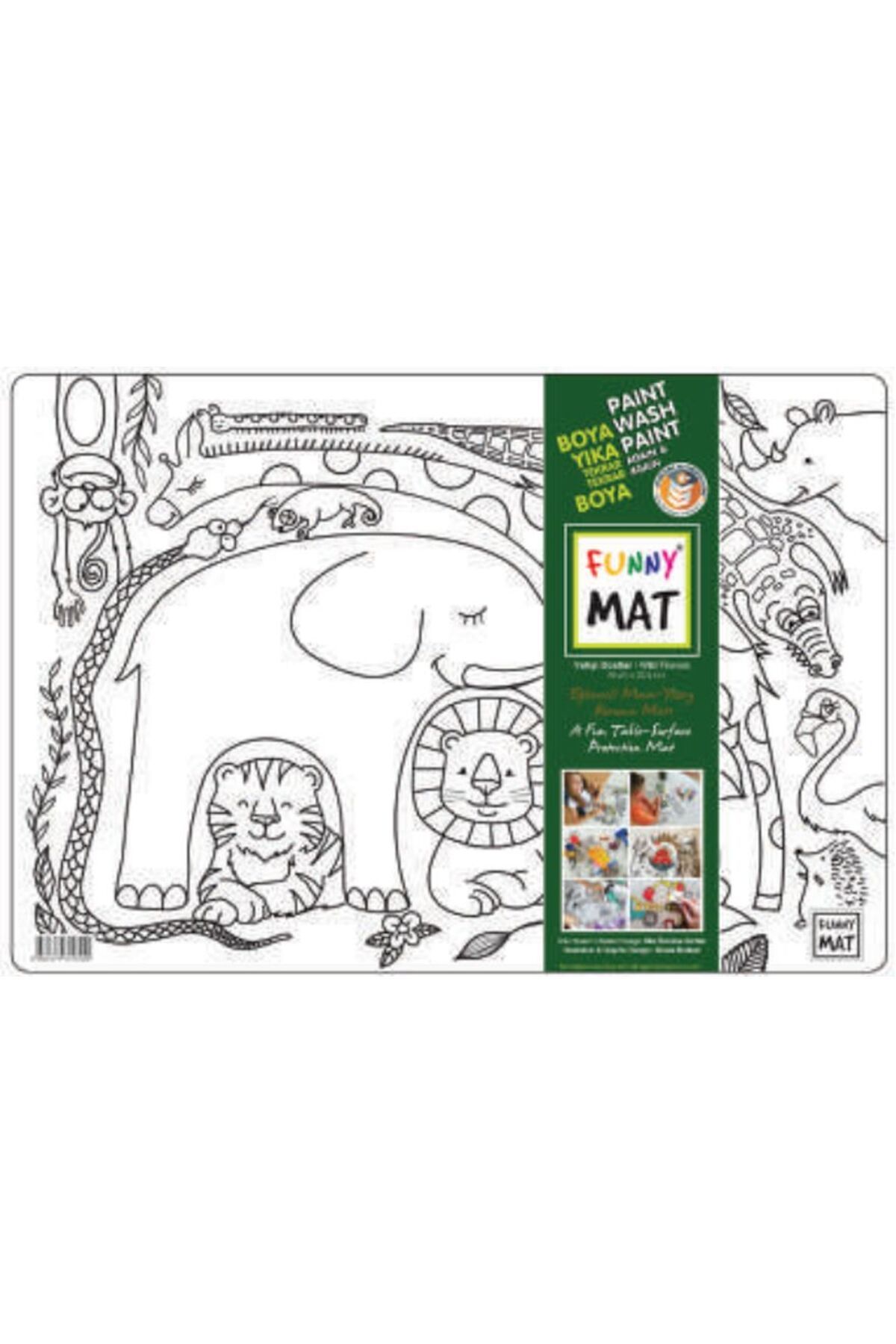 Destek Yayınları Funny Mat Vahşi Dostlar 335x48cm
