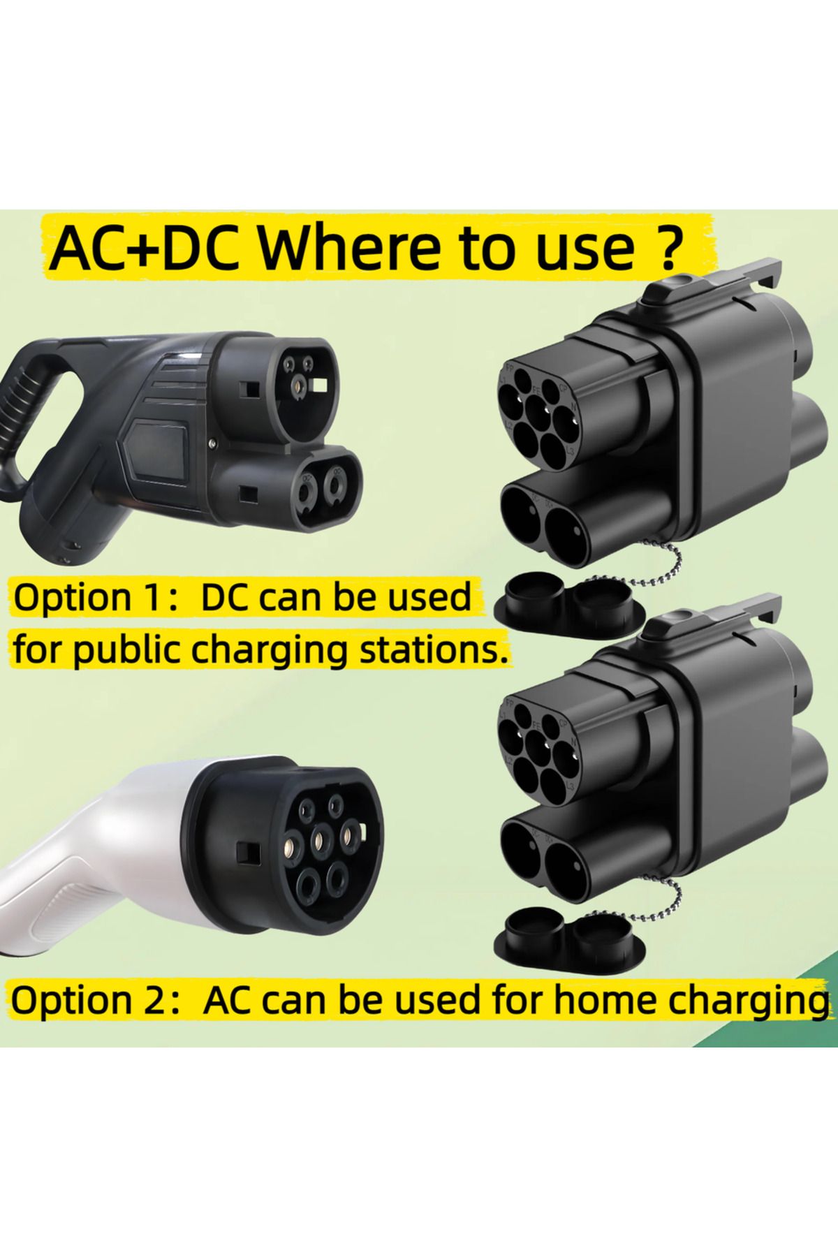 KOLANKY-Ev Charger Adaptor Ccs2 To Ccs1 Ac Dc Fast Charging 250a For Eletric Vehicle Phev Hybrid Cars Ccs... 6