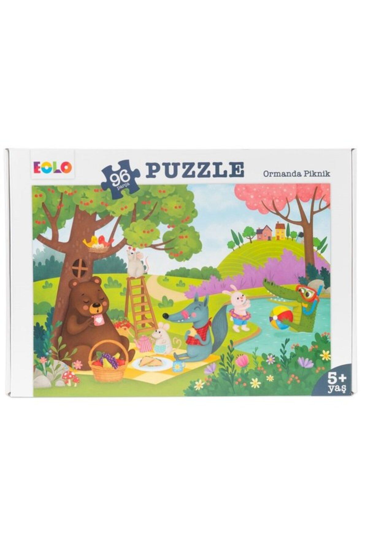 Eolo 96 Parça Puzzle-Ormanda Piknik