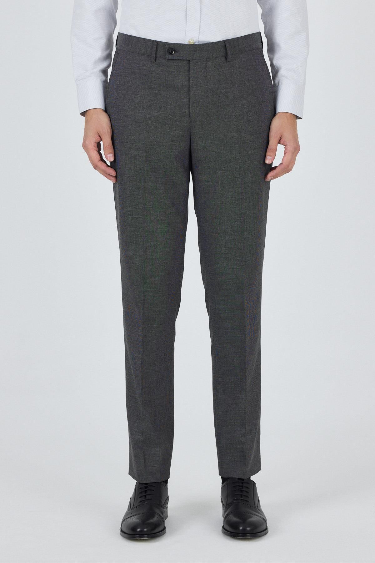 İmza Siyah Esnek Yandan Cepli Comfort Fit Classic Pantolon 1003250151