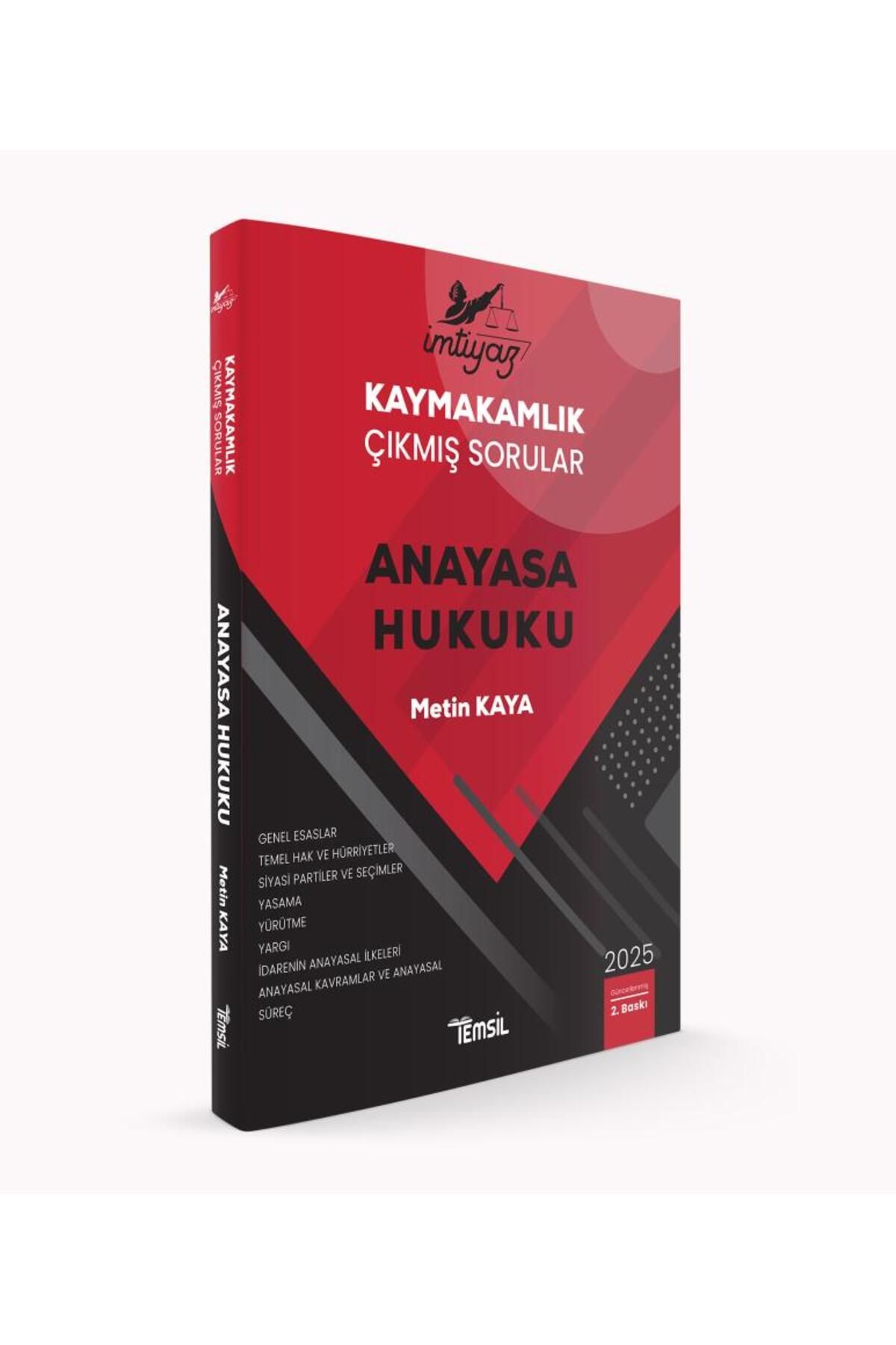 Temsil Kitap İMTİYAZ Kaymakamlık Çıkmış Sorular Anayasa Hukuku