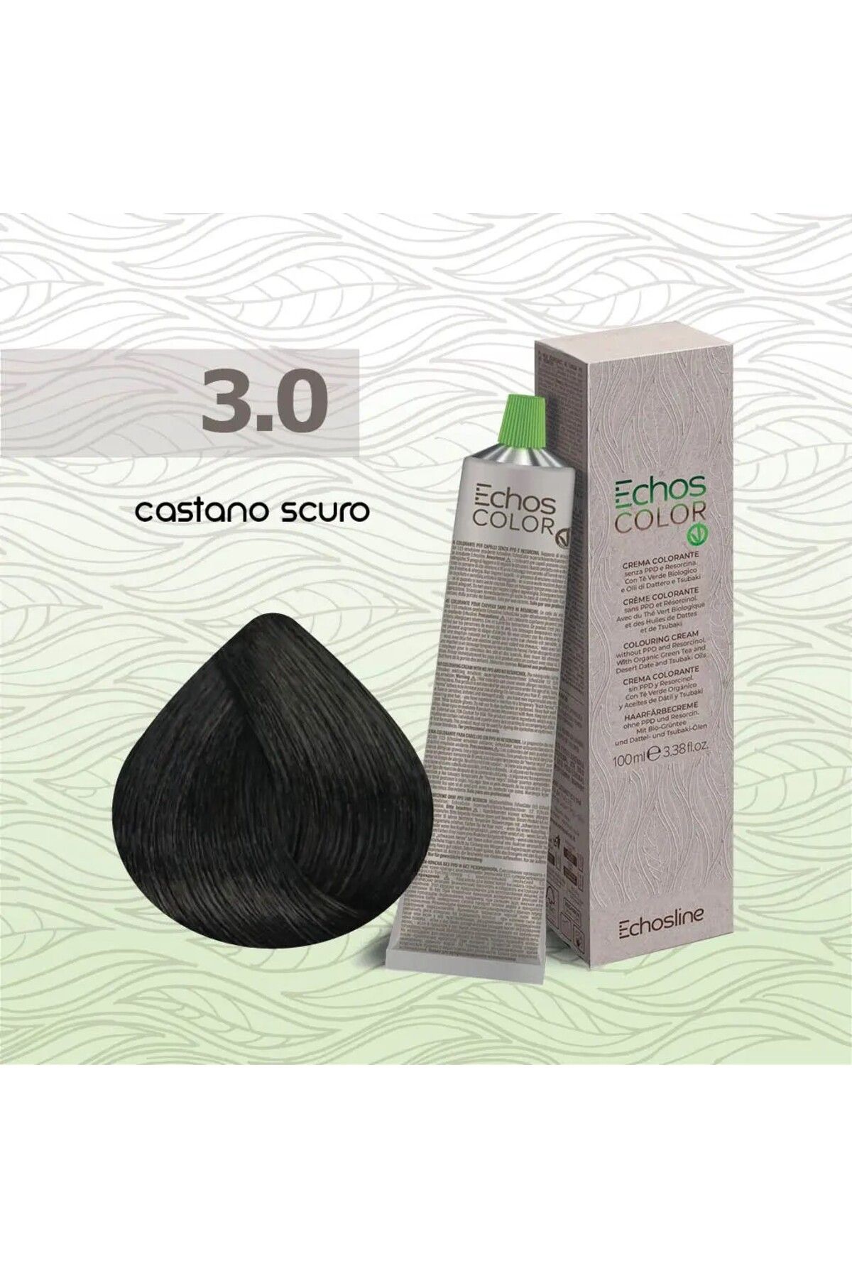 Echosline ECHOSLİNE 3.0 KOYU KESTANE SAÇ BOYASI VEGAN 100 ML