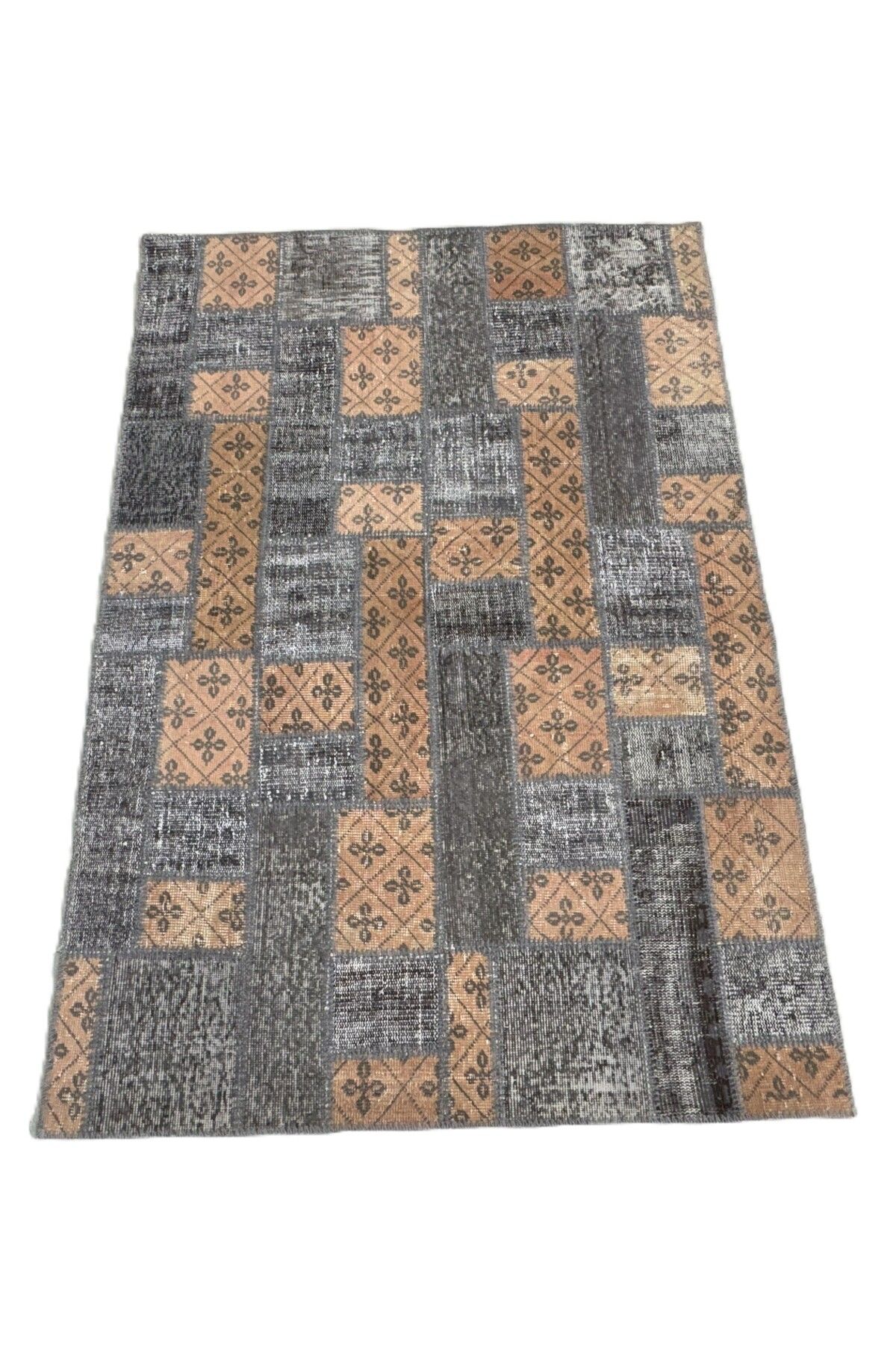 1001Rugs Patchwork El Halı 130 x 180