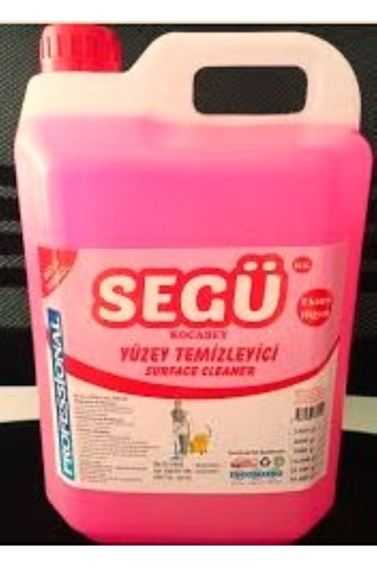 SEGÜ 5 lt/5 kg Bahar Çiçekleri Kokulu Yüzey Temizleyici