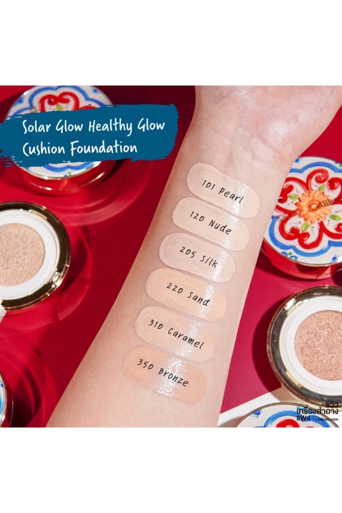 Dolce&Gabbana-Solar Healthy Glow Cushion Foundation - 110 Perle 7