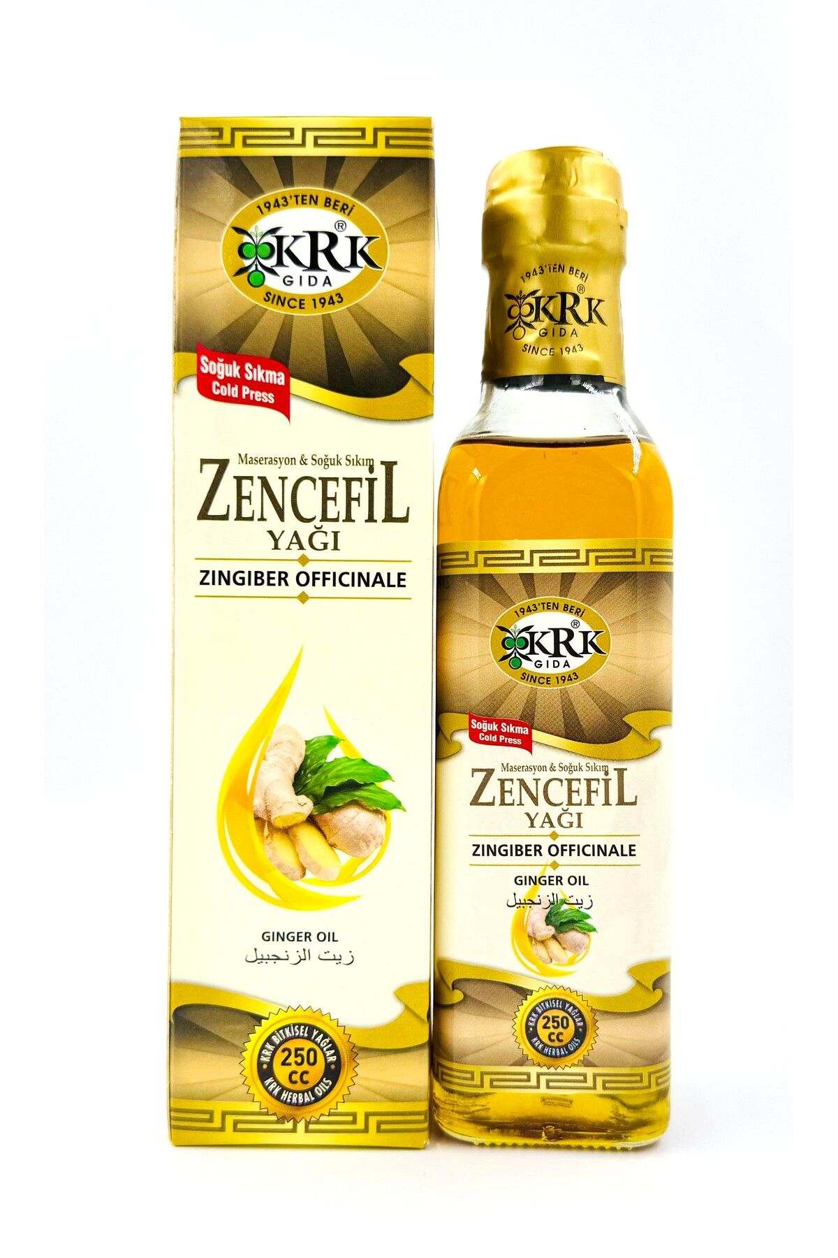 Krk Gıda ZENCEFİL YAĞI 250CC KRK GIDA