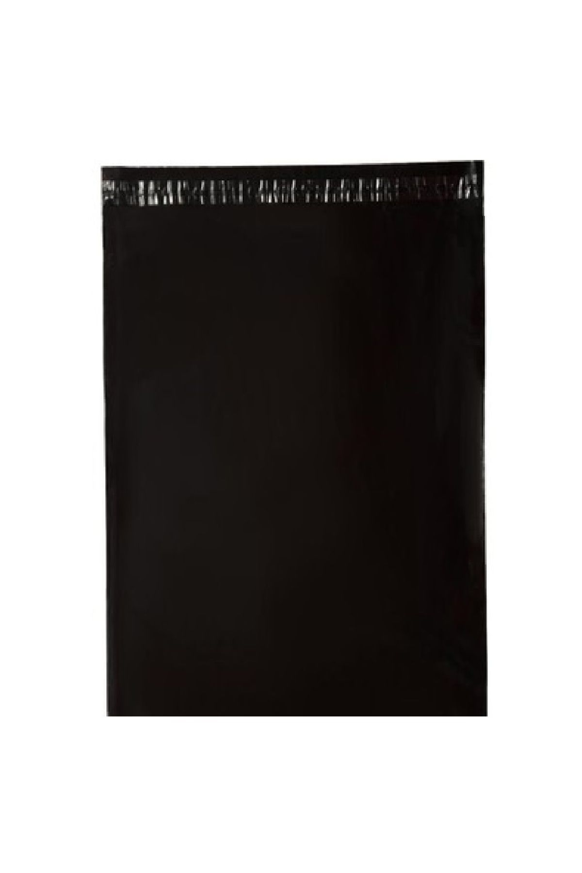 ALMİNA 800 Adet Cepsiz 45x55+5 cm Siyah Kargo Poşeti Battal Boy Kargo Torbası 80 Mikron