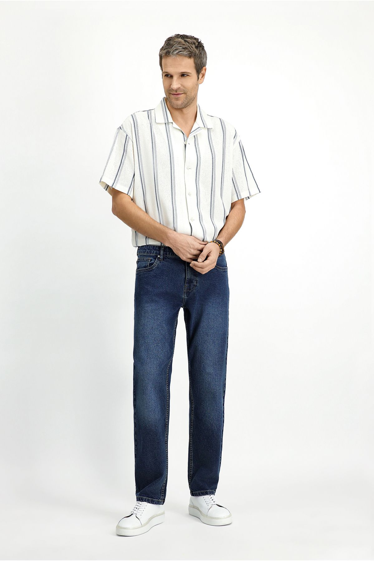 Kiğılı Slim Fit Dar Kesim Likralı Denim Pantolon