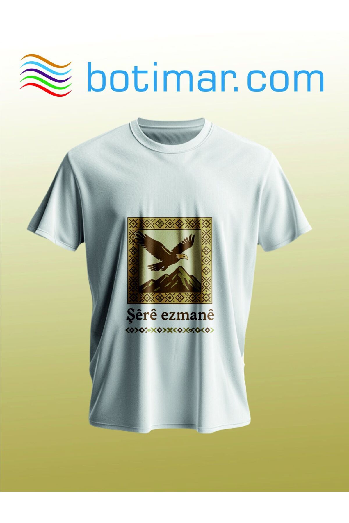 botimar KÜRTÇE TASARIM T-SHIRT-m