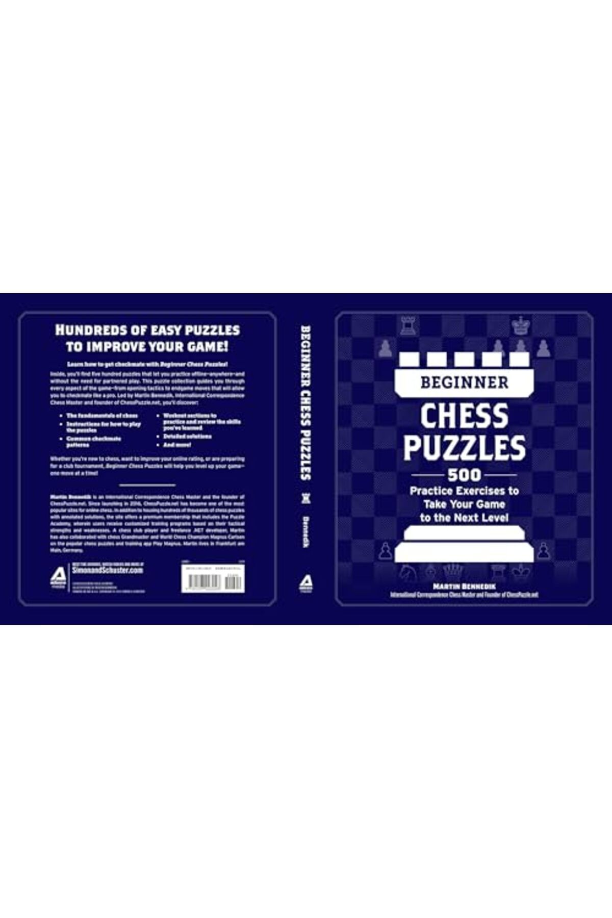 Adams Media Corporation-Beginner Chess Puzzles 500 Practice Exercises To Take Your Game To The Next Level 1