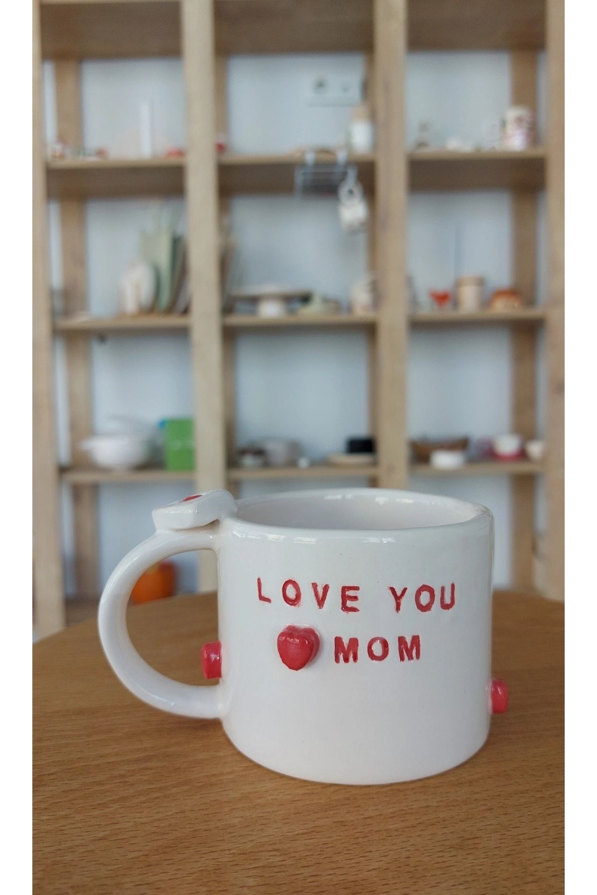 Ohlala Atelier Kalpli Seramik Fincan El Yapımı Seramik Fincan Handmade Ceramic Mug Anneler Günü Mothers Day Gift