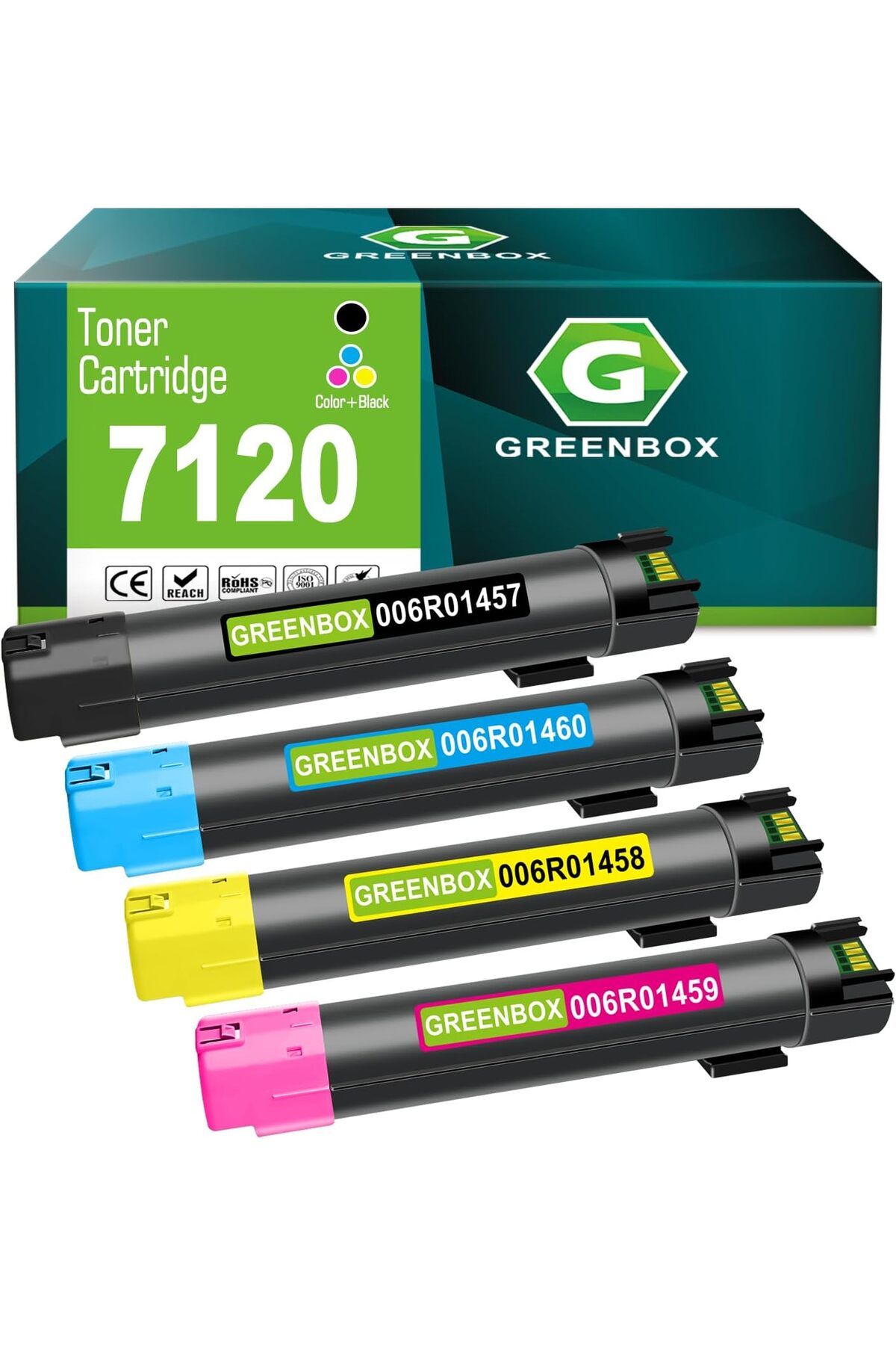 Xerox MUADİL WorkCentre 7200 7120 7125 7220 7225 Printer (4 Pack)