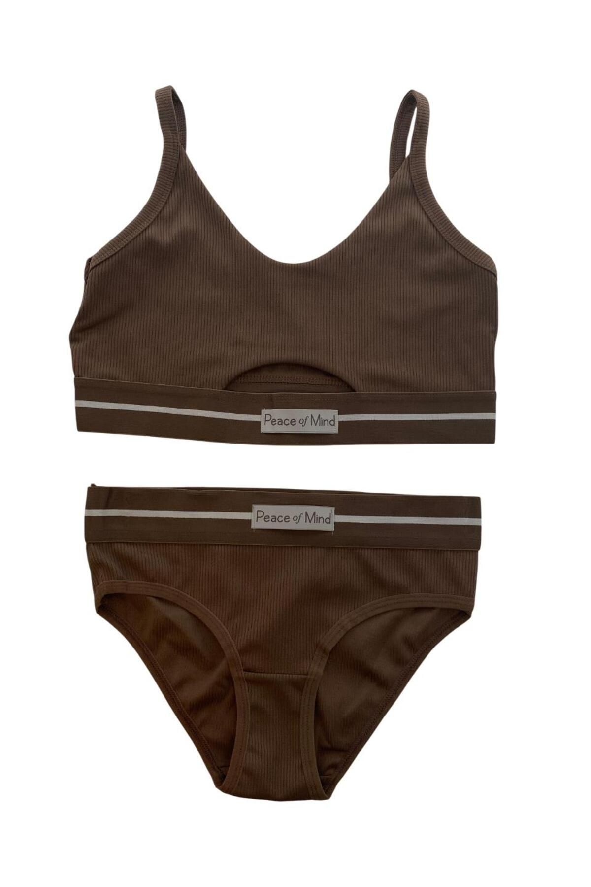 DoDe Flora Koza Dora Model Kaşkorse Çizgili Sporcu Takım - 80343