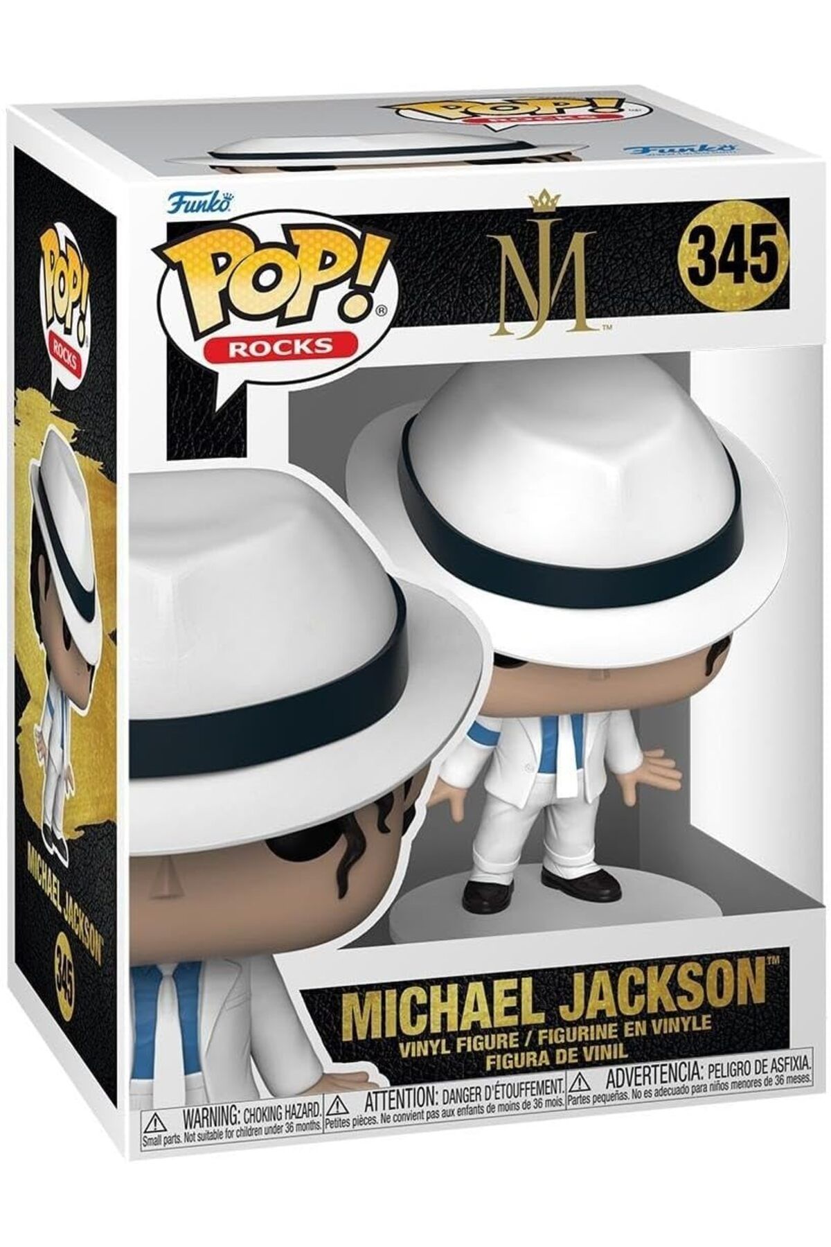 Funko Pop! Rocks: Michael Jackson, MJ (Lean), Vinil Koleksiyon Figürü, Resmi Ürün