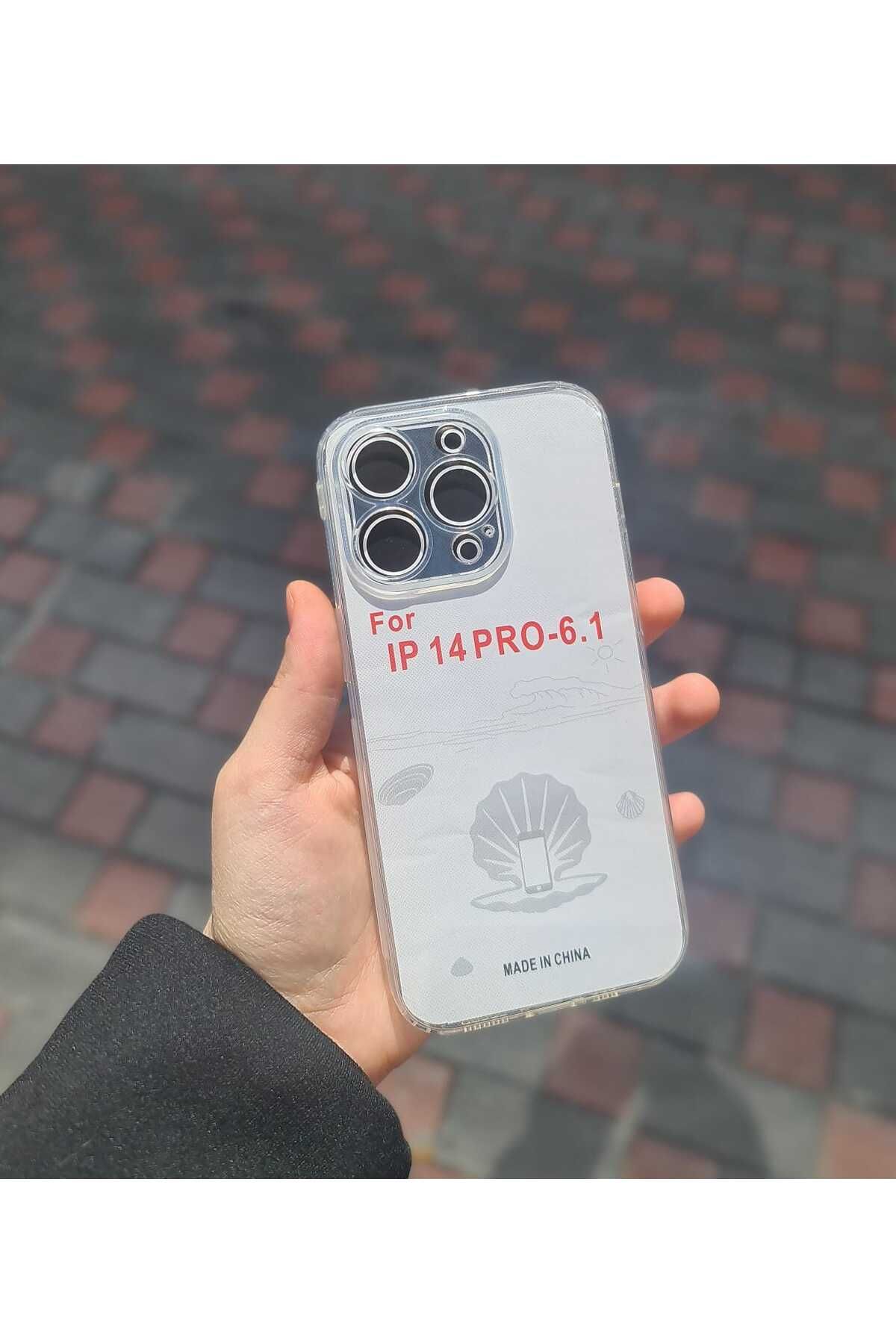CEP-HANE Apple iPhone 14 Pro Şeffaf Kılıf
