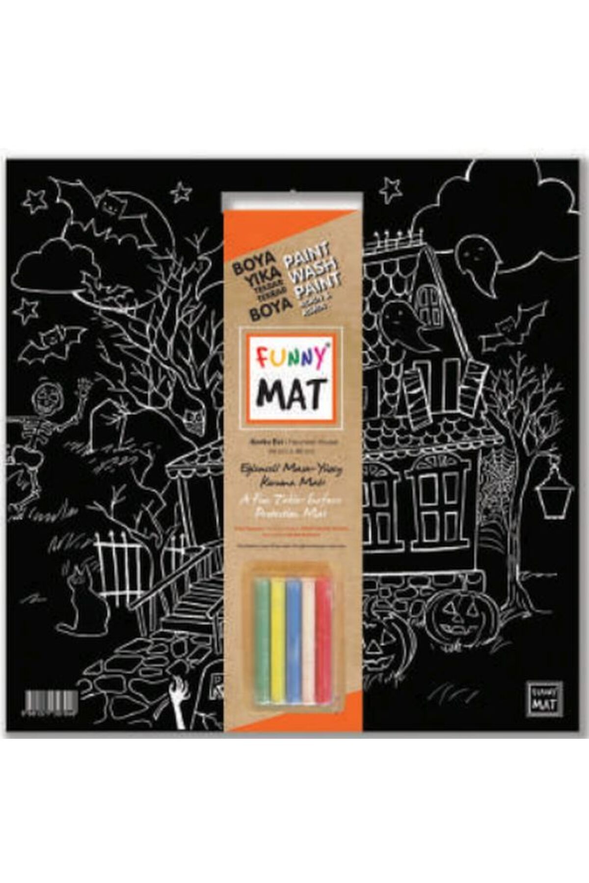 Destek Yayınları Funny Mat Korku Evi 40x40cm